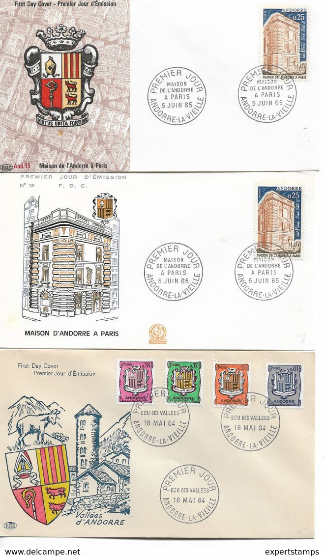 REF4 / Andorre 30 FDC OU C.M. - Collections