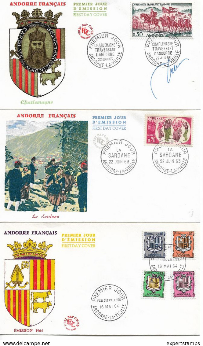 REF4 / Andorre 30 FDC OU C.M. - Sammlungen