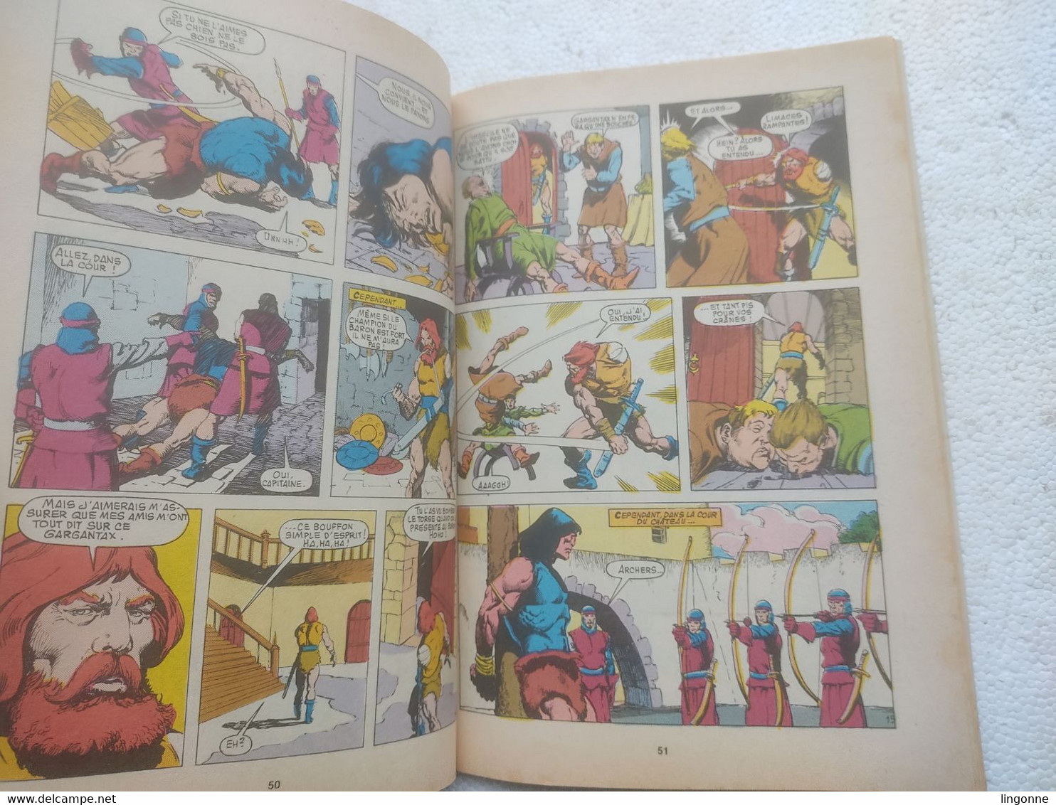 1987 Super CONAN N°18 Mensuel " Le Monstre Des Douves " Mon Journal - Conan