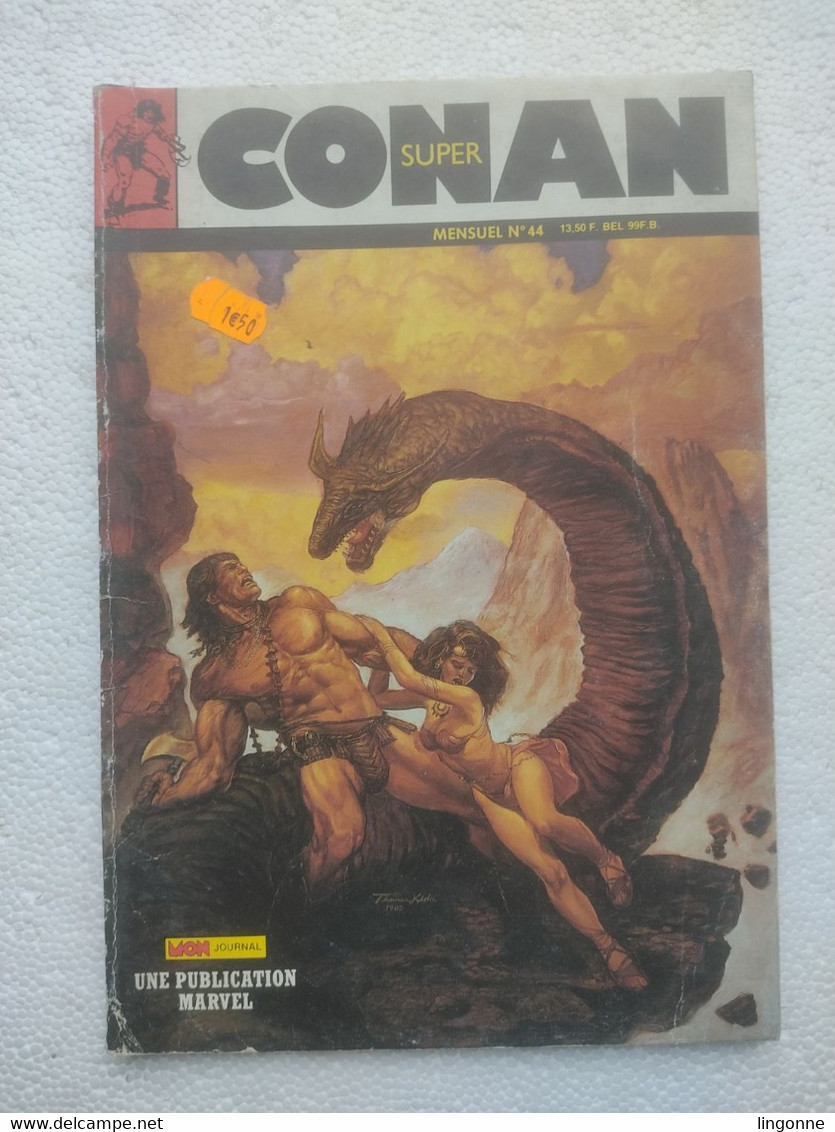 1989 Super CONAN N°44 Mensuel  Mon Journal - Conan