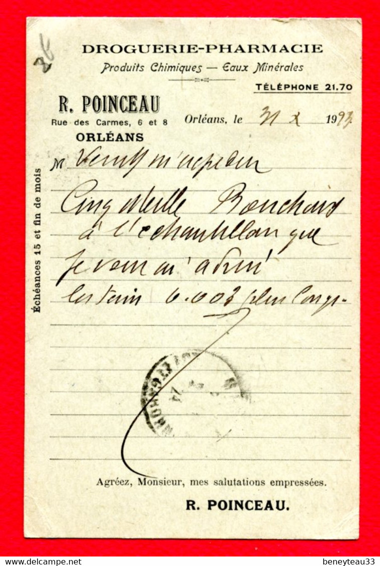 CPA (Réf : FF 234) (VIEUX PAPIERS - CARTES DE VISITE) - Droguerie & Parfumerie