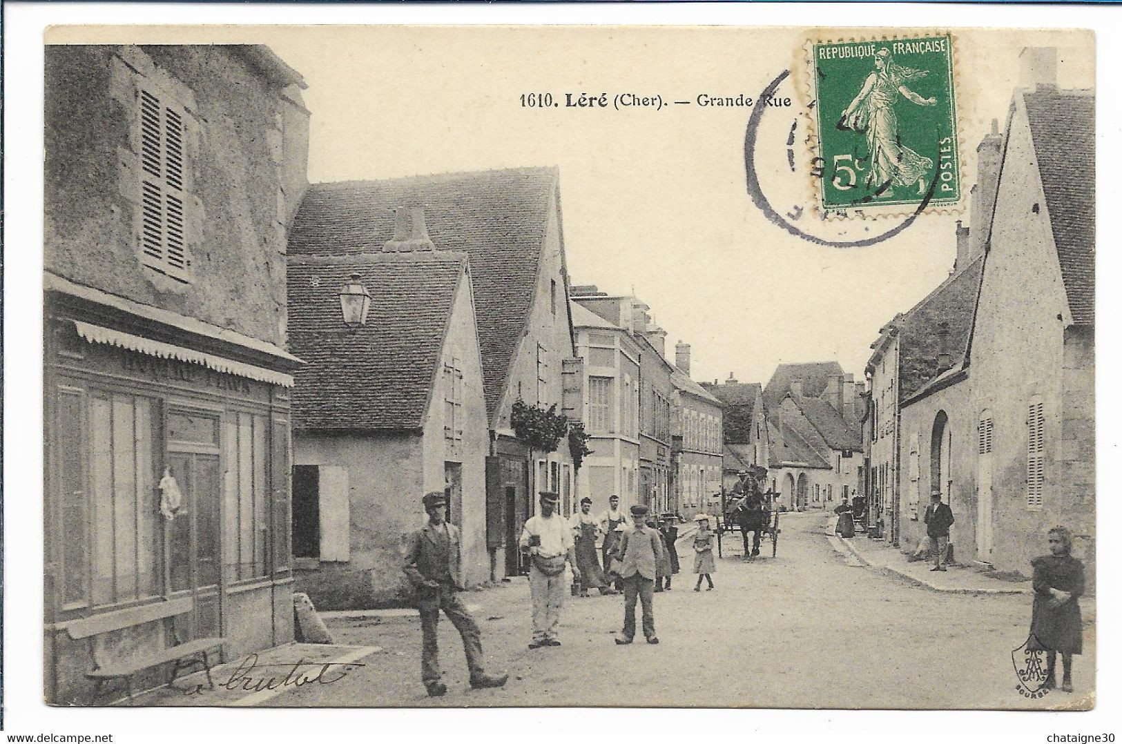 LERE - Grande Rue 1907 - Lere