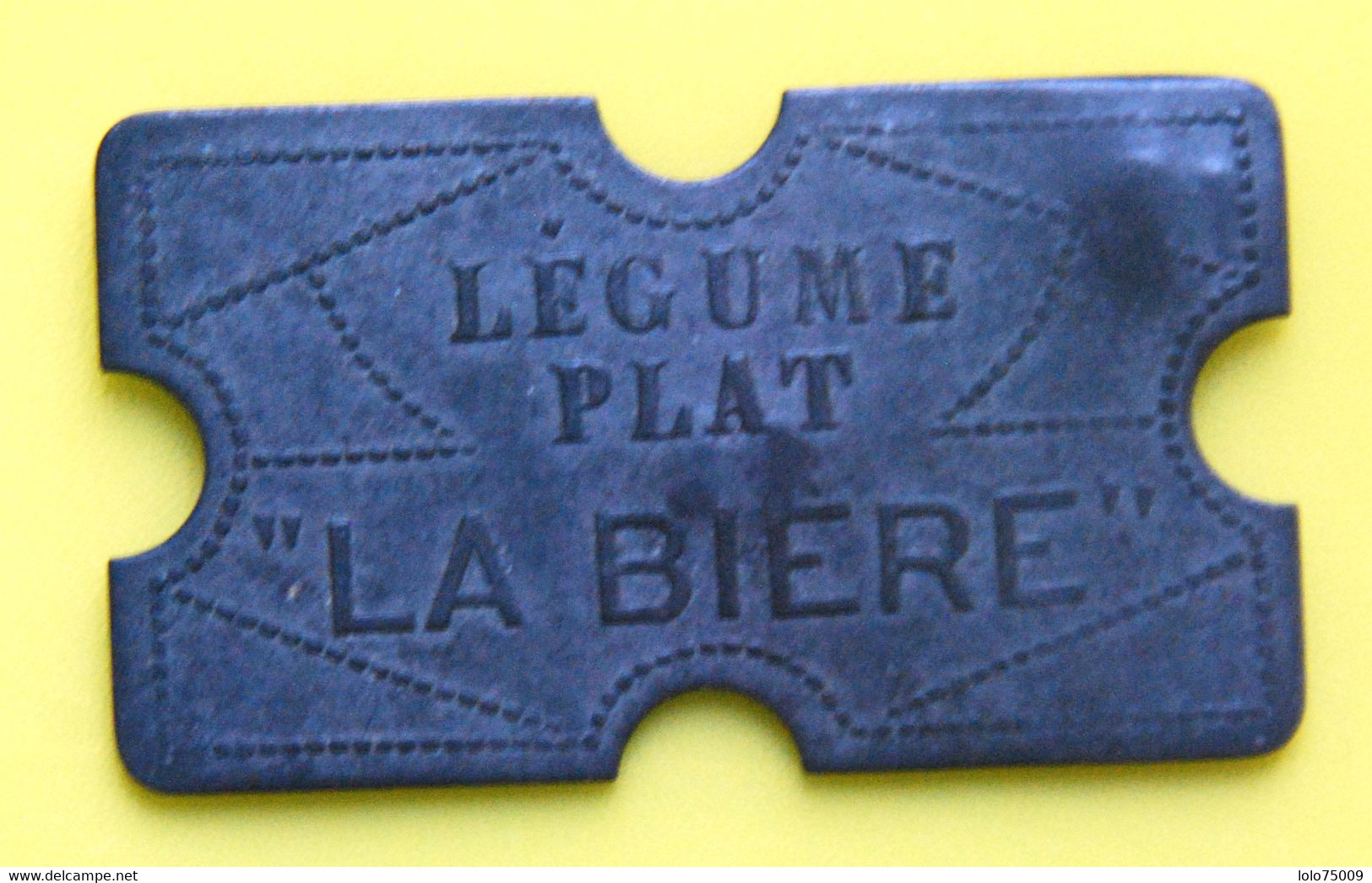 Jeton Brasserie La Bière Légume Plat Paris - Monétaires / De Nécessité