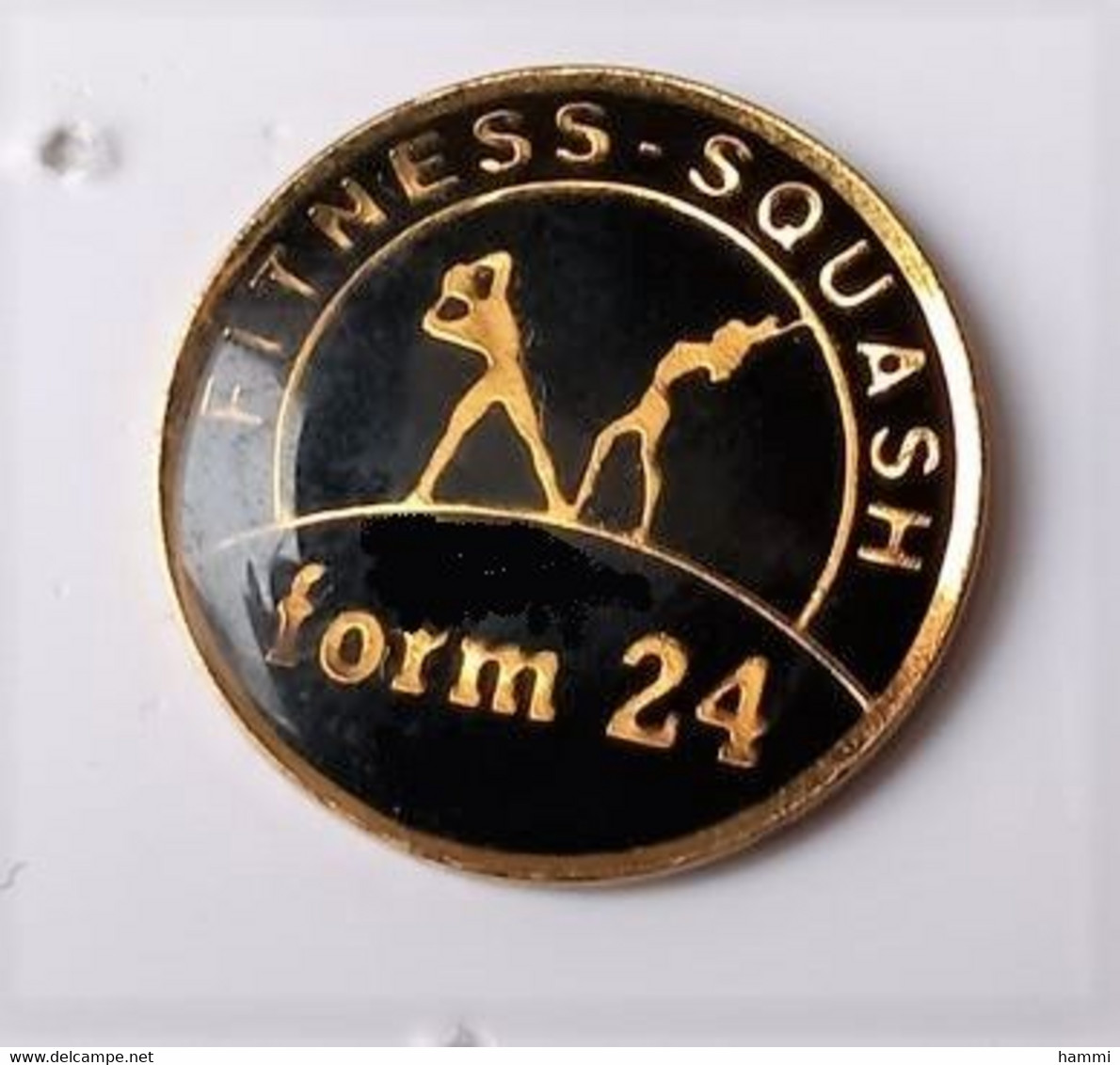 F24 Pin's FORM 24 Fitness Squash à Saint-Crépin-et-Carlucet Dordogne Achat Immédiat - Gymnastique