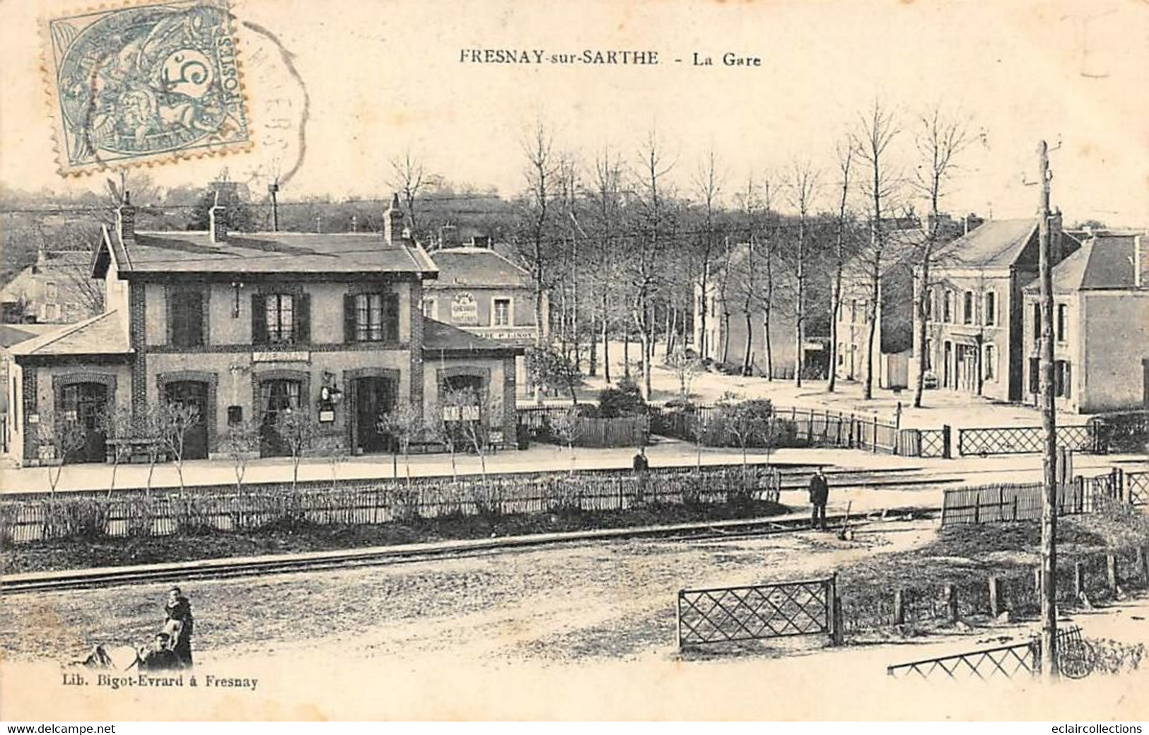 Fresnay Sur Sarthe      72        Intérieur De La Gare  - 1 -            (voir Scan) - Autres & Non Classés
