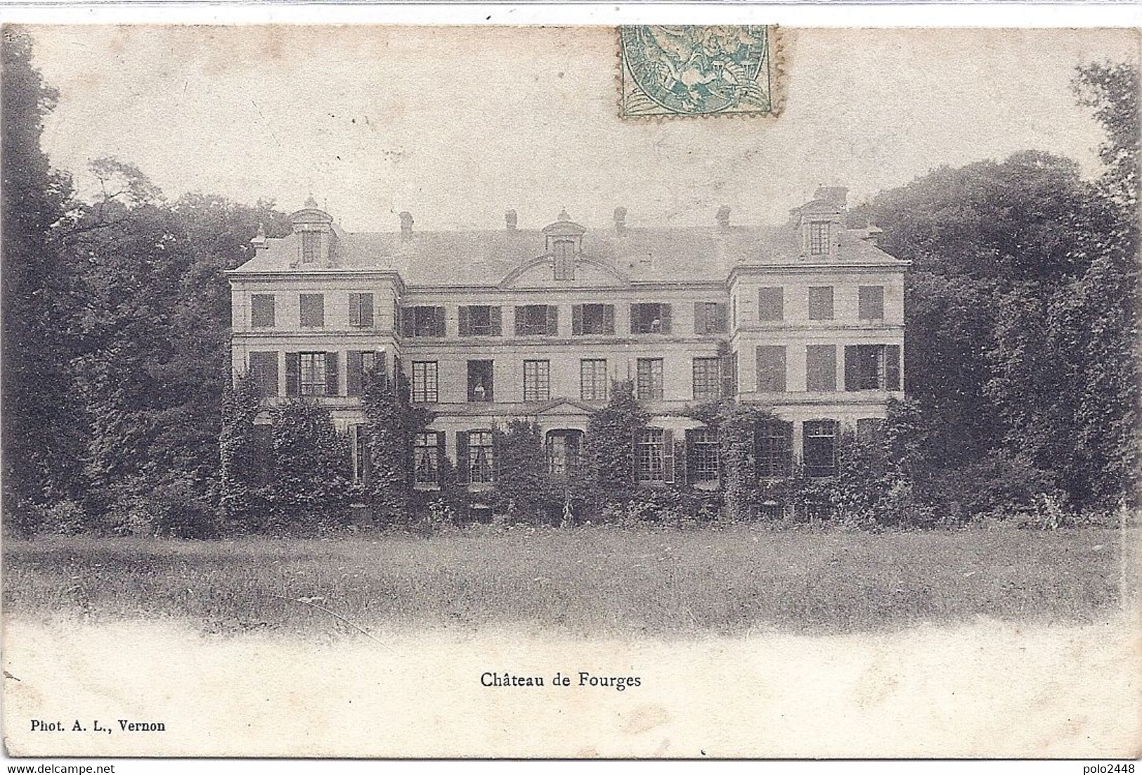 CPA - Fourges - Le Château - Fourges