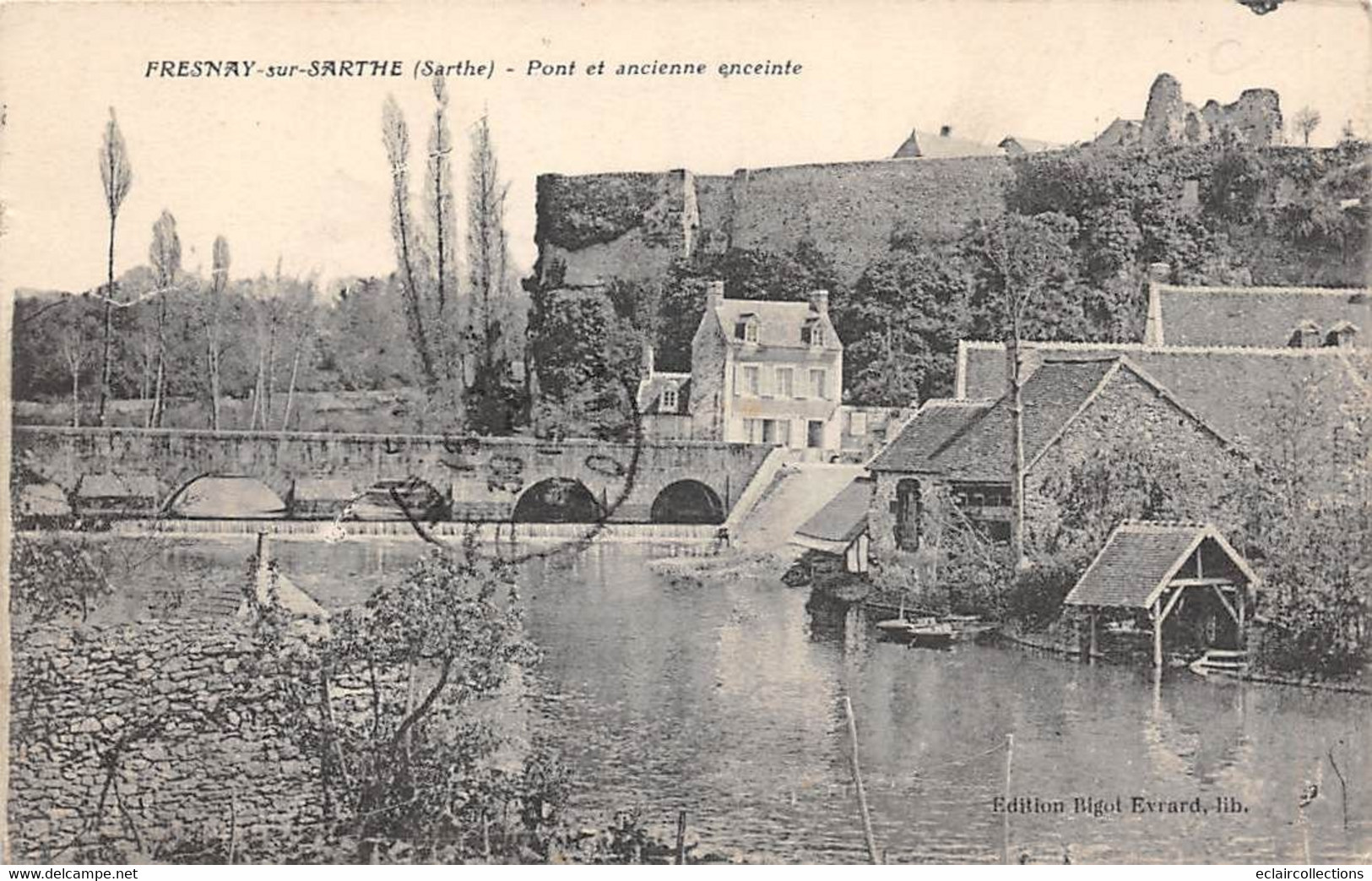 Fresnay Sur Sarthe      72        Pont Et Ancienne Enceinte             (voir Scan) - Autres & Non Classés