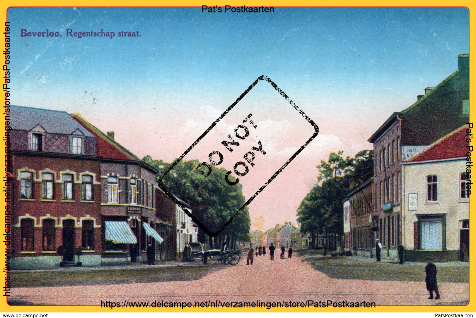 PP-0355 Beverloo Regentschap Straat - Leopoldsburg (Camp De Beverloo)