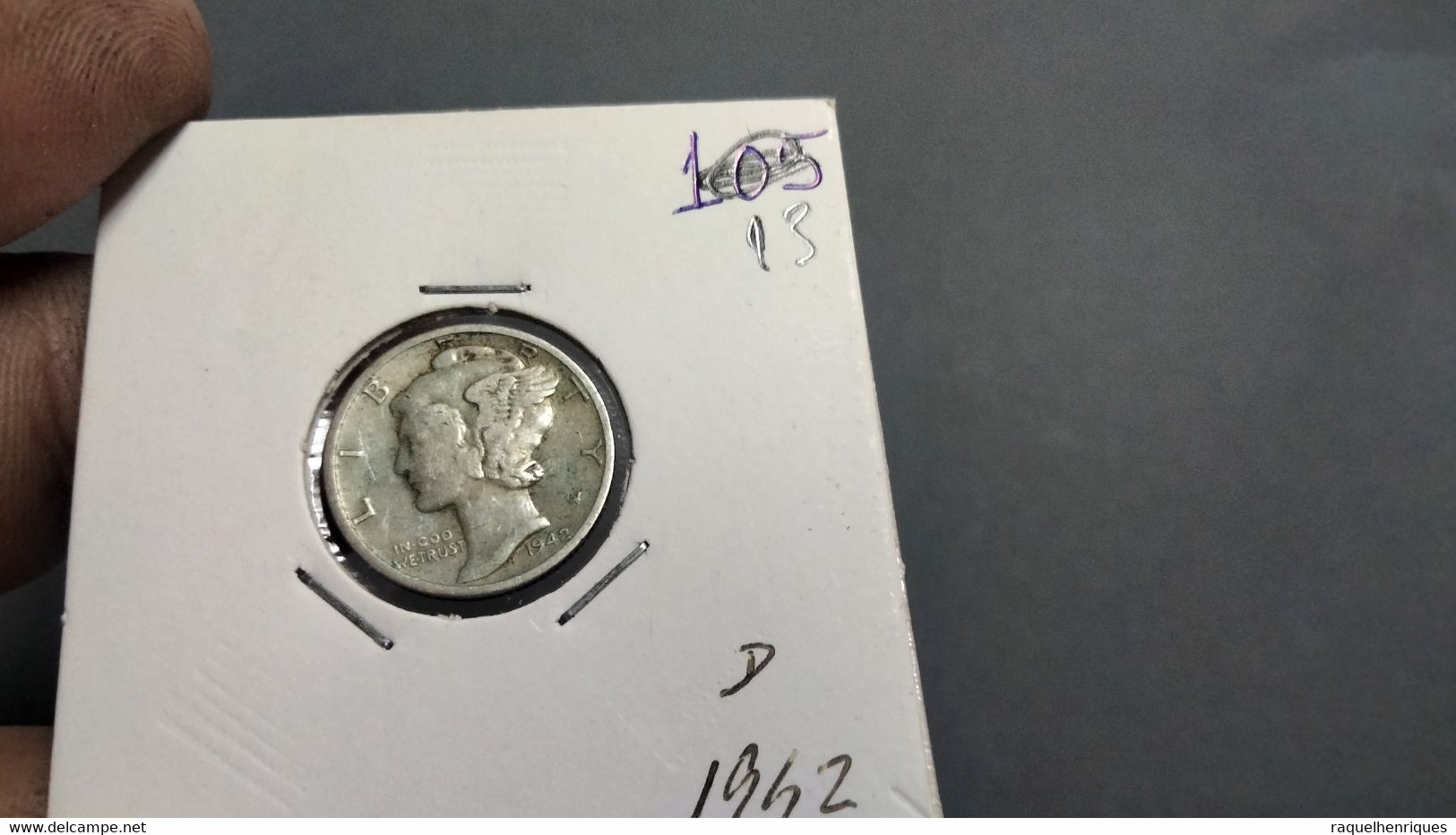 UNITED STATES DIME 1942D KM# 140 - Mercury Dime (G#44-13) - 1916-1945: Mercury (kwik)