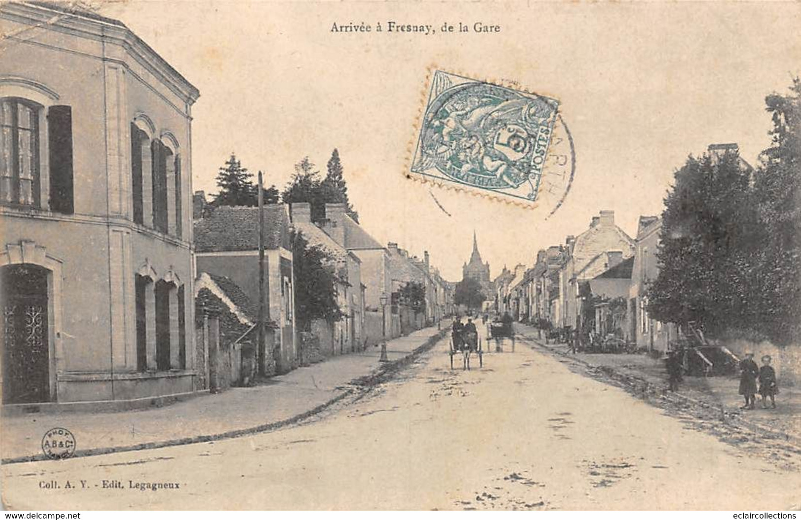 Fresnay Sur Sarthe      72          Rue De La Gare       (voir Scan) - Otros & Sin Clasificación