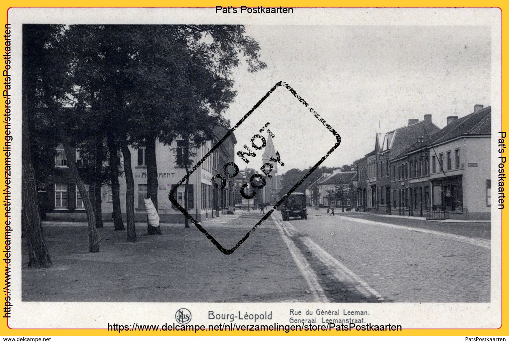 PP-0358 Bourg-Léopold Rue Du Général Leeman - Generaal Leemanstraat - Leopoldsburg