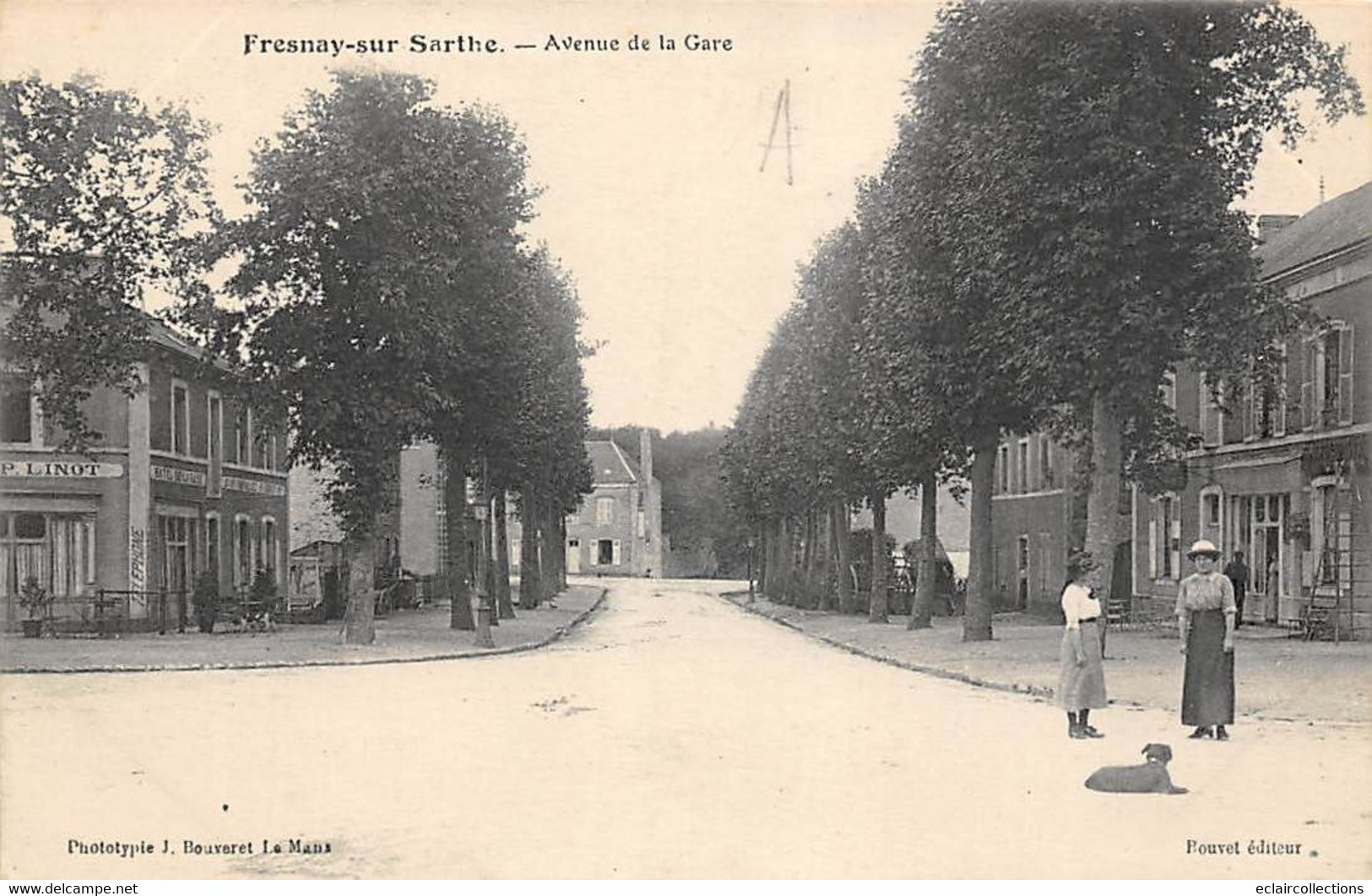 Fresnay Sur Sarthe      72          Avenue De La Gare. Hôtel  -  2  -    (voir Scan) - Autres & Non Classés