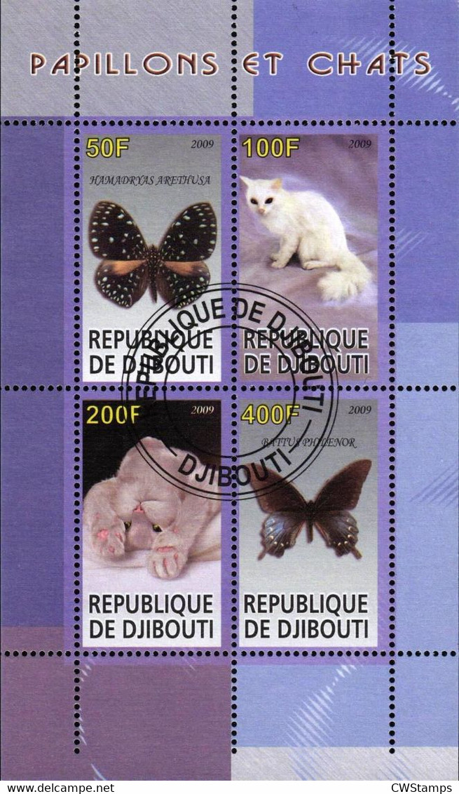 Djibouti    2009 Full Mint No Stickers - Djibouti (1977-...)