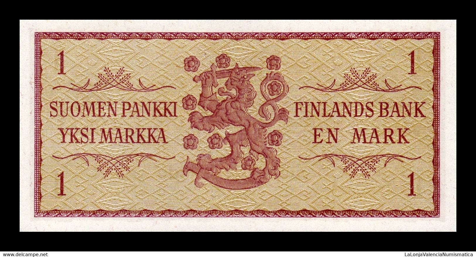 Finlandia Finland 1 Markka 1963 Pick 98a(15) SC UNC - Finland