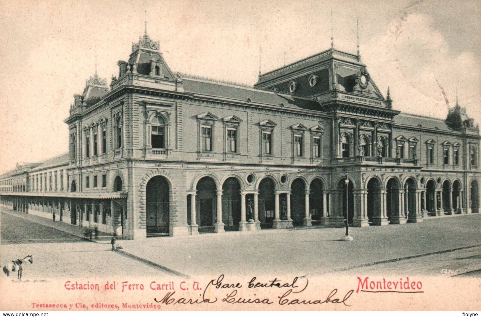 Montevideo - Estacion Del Ferro Carril - La Gare Centrale - Uruguay - Uruguay