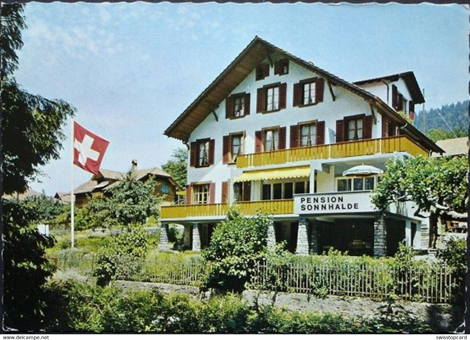 HILTERFINGEN Pension Sonnhalde Fam. F. Graf-Glauser - Hilterfingen