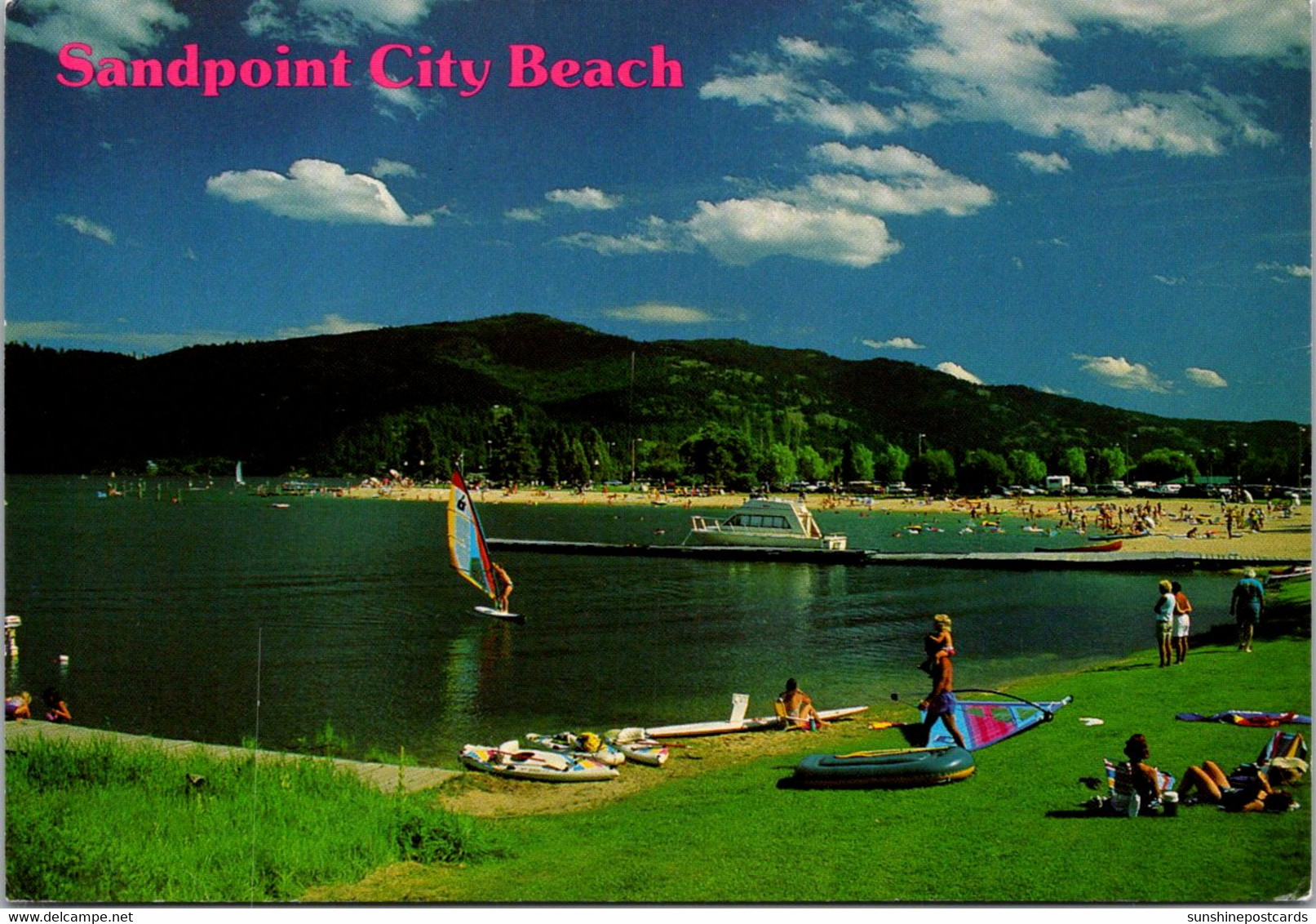 Idaho Sandpoint City Beach On Lake Pen Oreille - Andere & Zonder Classificatie