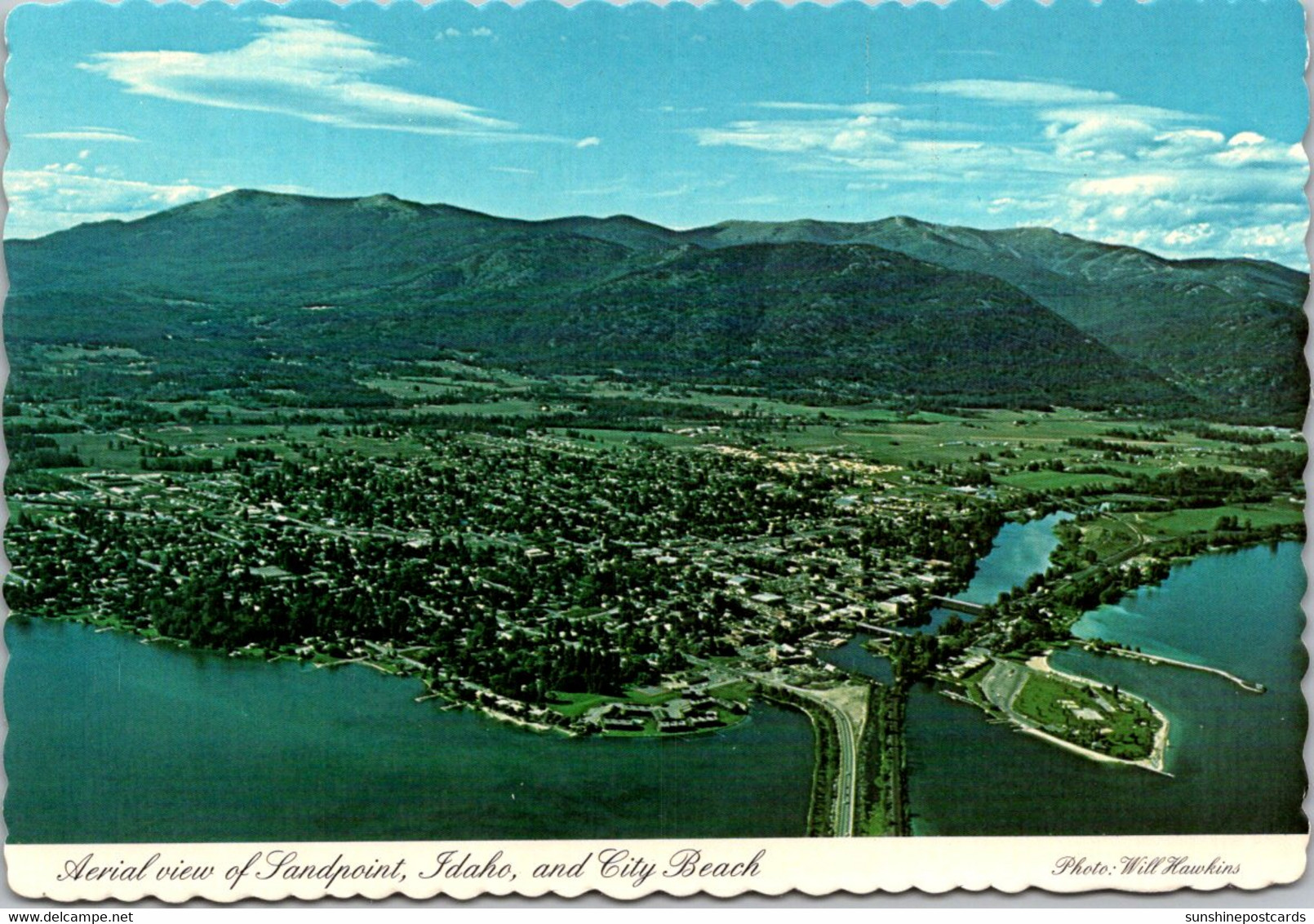Idaho Sandpoint Aerial View - Andere & Zonder Classificatie