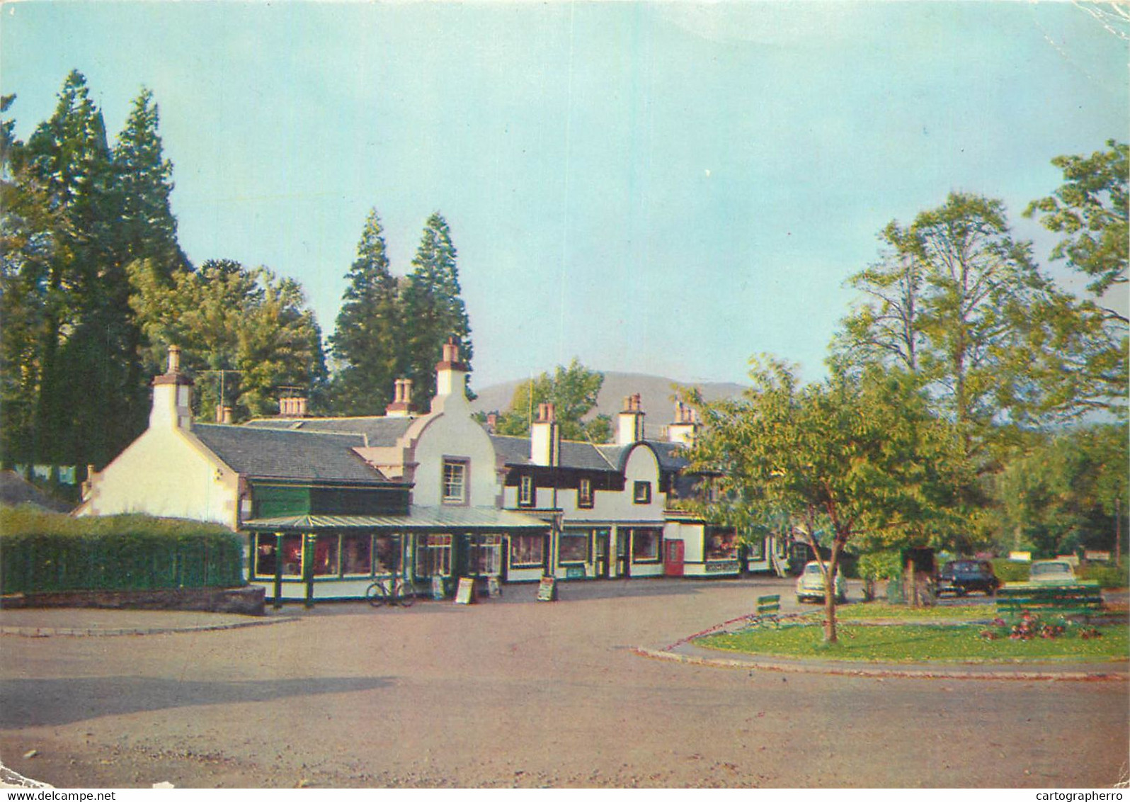 Postcard United Kingdom > Scotland > Ross & Cromarty Strathpeffer The Aquare - Ross & Cromarty