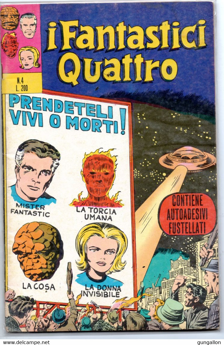 Fantastici Quattro (Corno 1971 N. 4 - Super Heroes