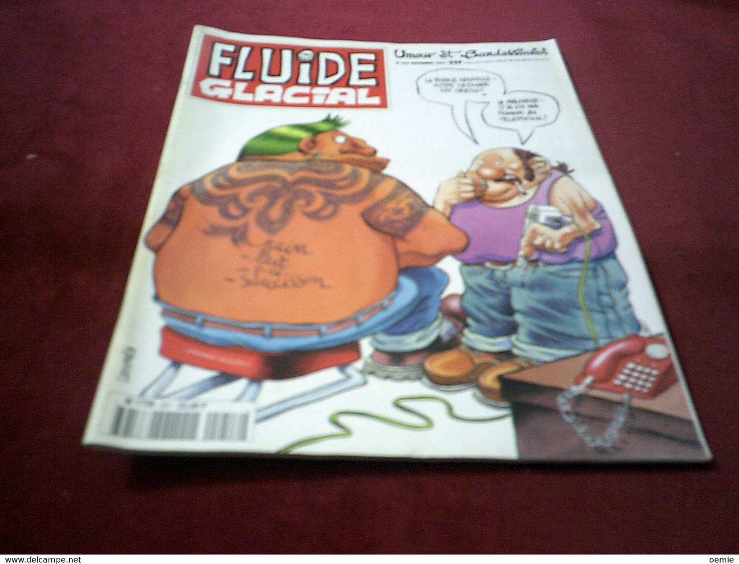 FLUIDE GLACIAL  N° 257 NOVEMBRE 1997 - Fluide Glacial