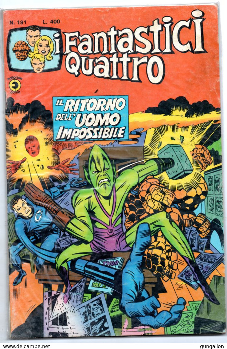 Fantastici Quattro(Corno 1978) N. 191 - Super Héros