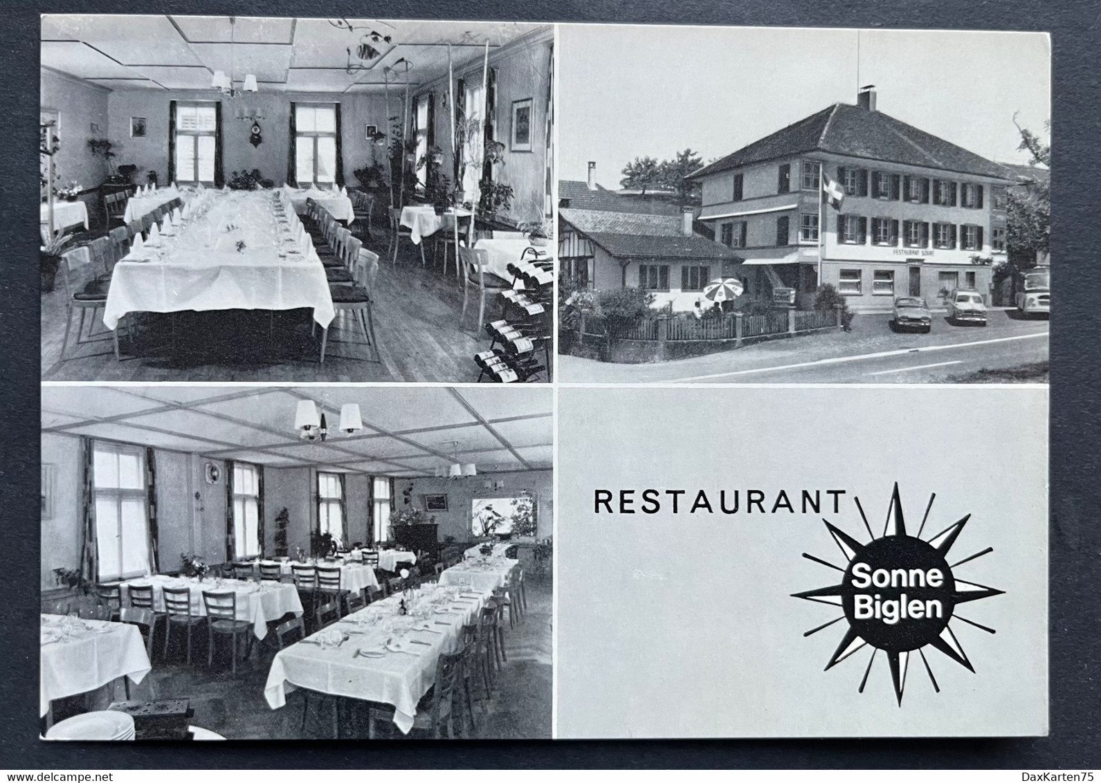 Biglen BE - Restaurant Sonne/ Fam. E. Gerber-Friedli - Biglen