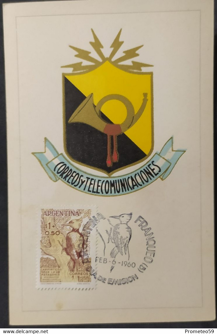 Día De Emisión - Fauna Argentina X 5 - 2/6/1960 - Carnets