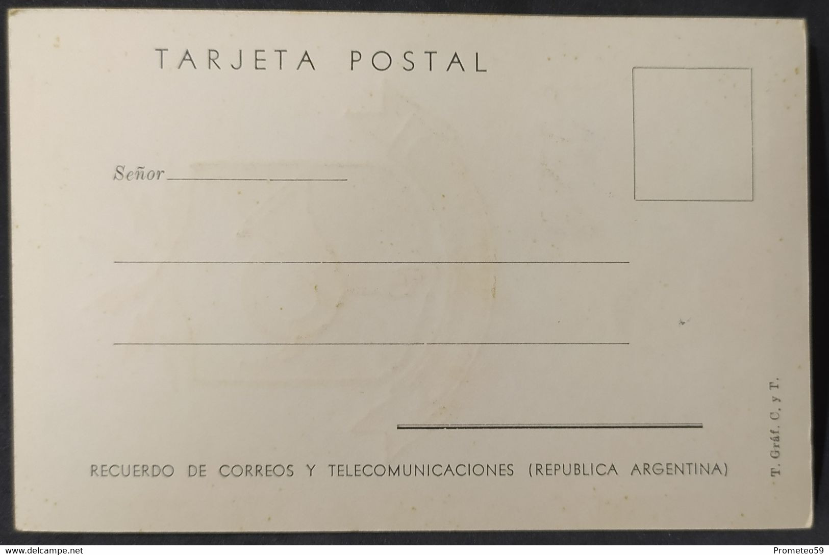 Día de Emisión - Fauna Argentina x 5 - 2/6/1960