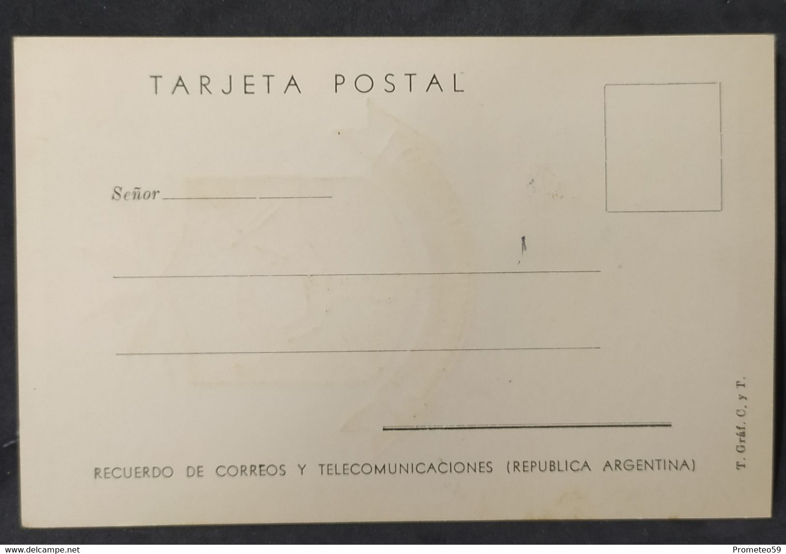 Día de Emisión - Fauna Argentina x 5 - 2/6/1960