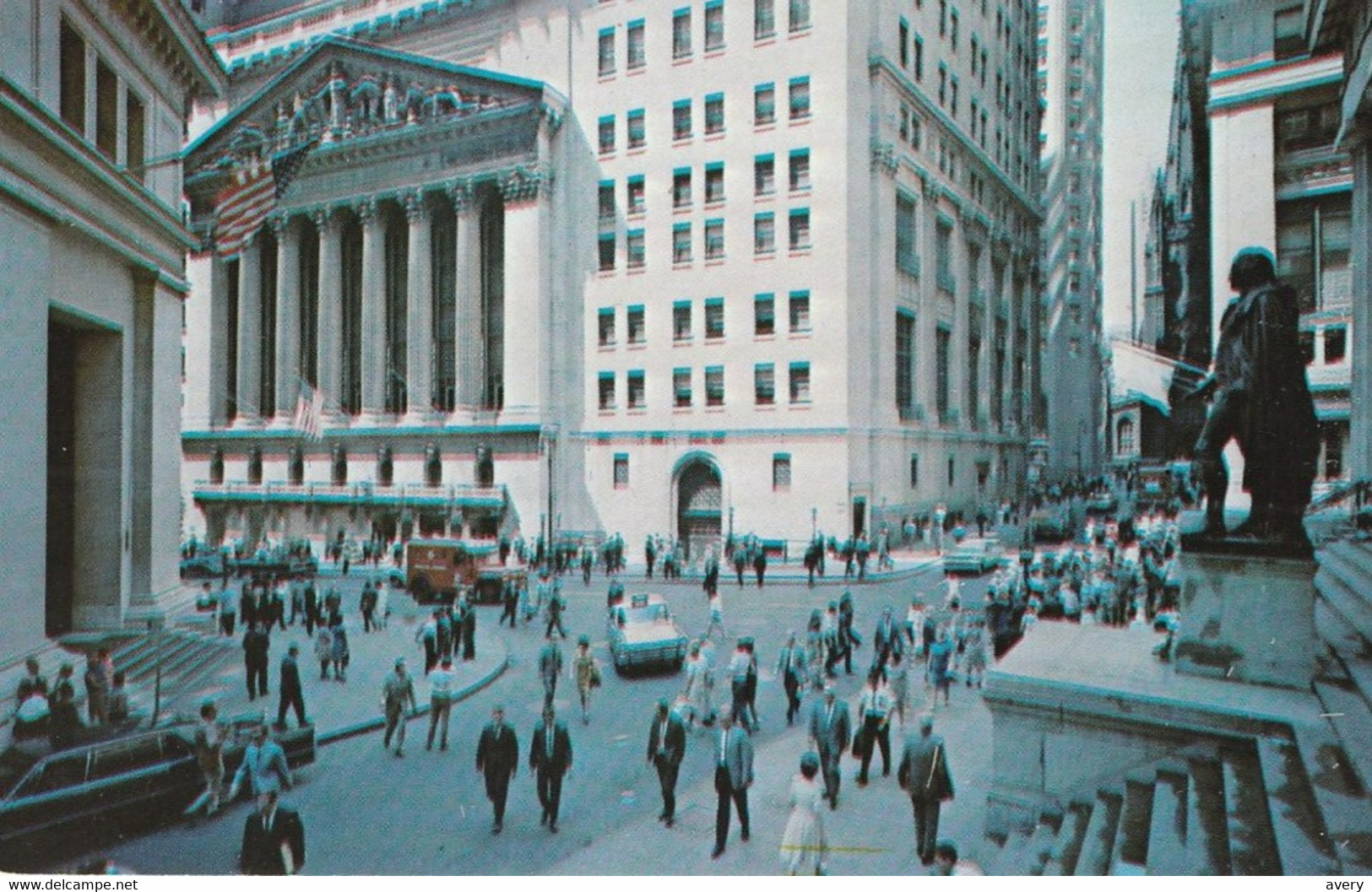 Wall Street And The New York Stock Exchange, New York City - Wall Street