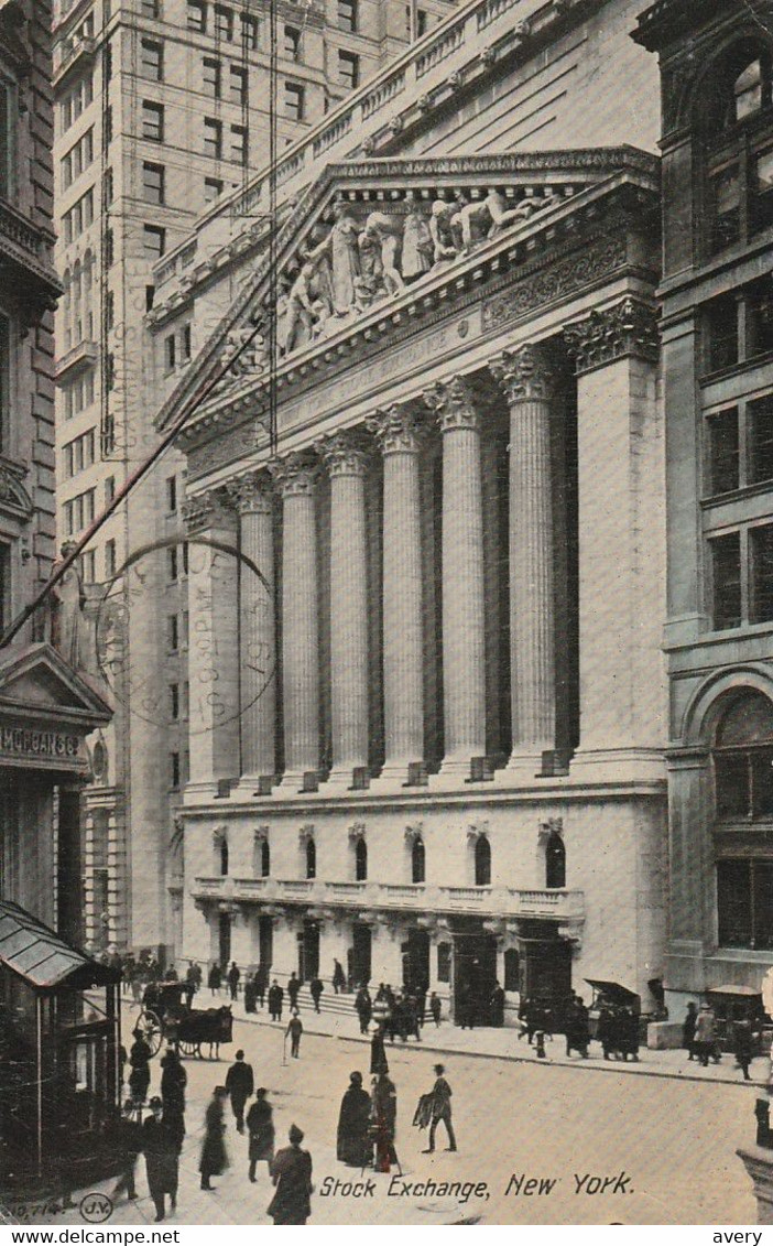 The Stock Exchange, New York City - Wall Street
