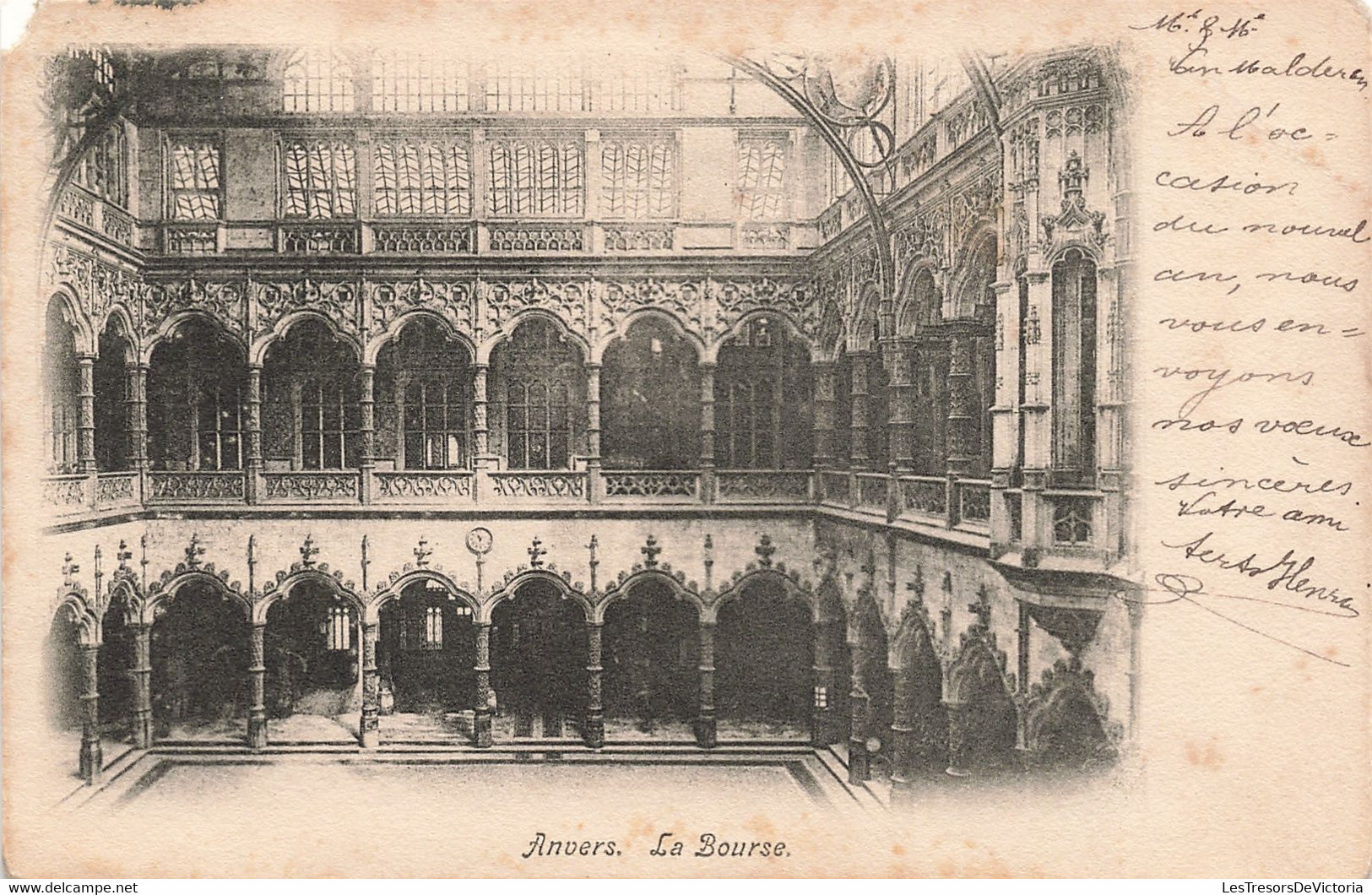 CPA  - Belgique - Anvers - La Bourse - Précurseur - Dos Non Divisé - Bâtiment Ancien - Antwerpen