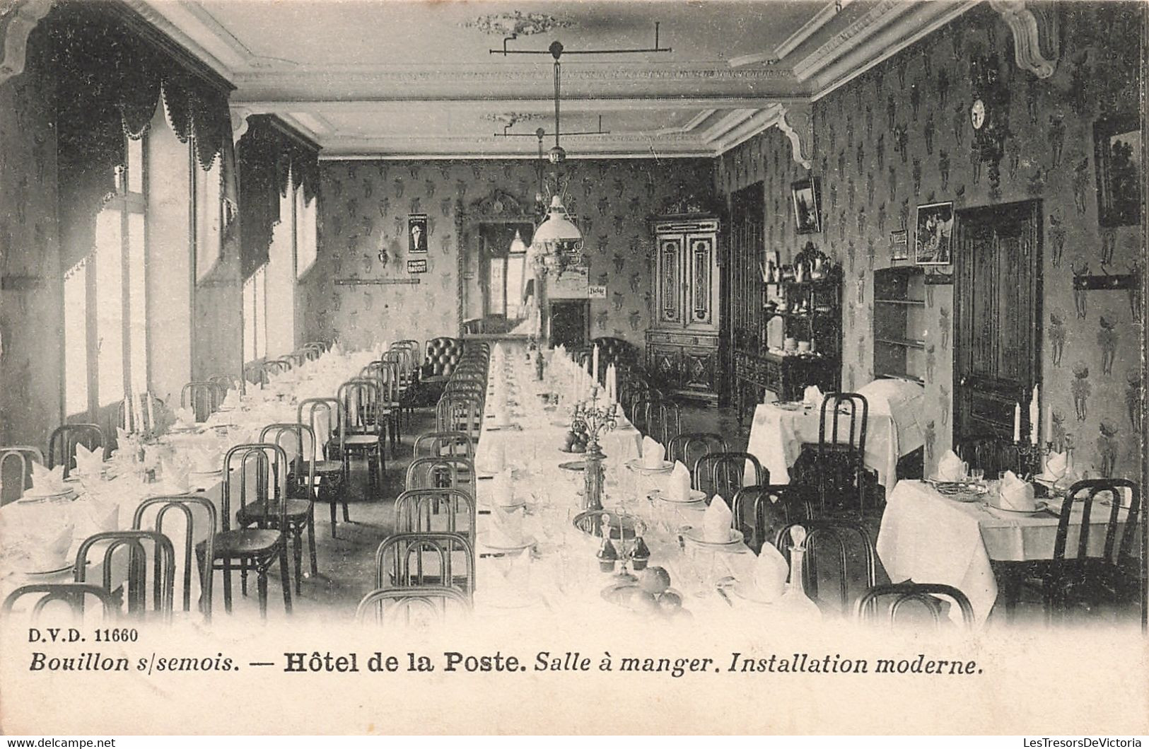 CPA - Belgique - Bouillon Sur Semois - Hotel De La Poste - Salle à Manger - Installation Moderne - DVD 11660 - - Bouillon