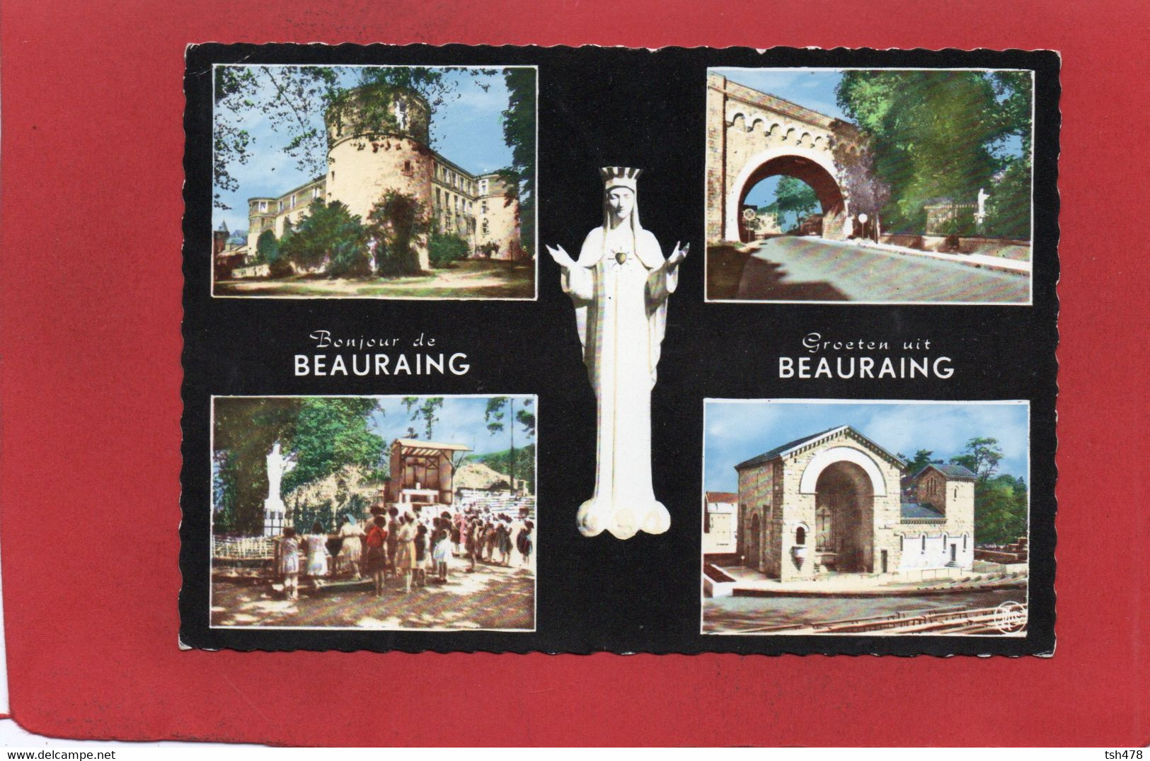 BELGIQUE----Bonjour De BEAURAING---Multi-vues--voir 2 Scans - Beauraing