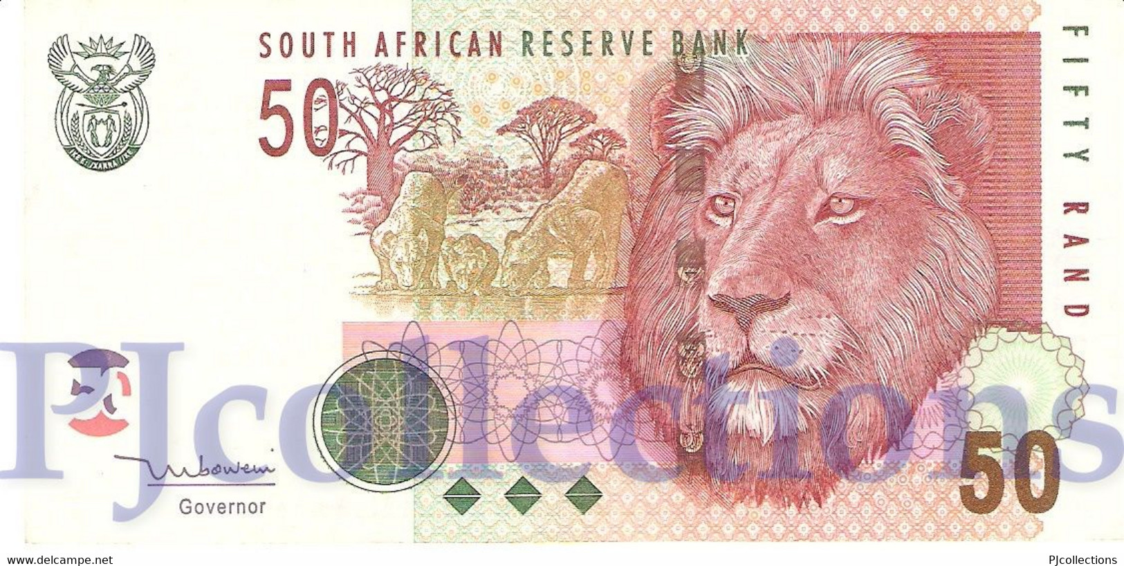 SOUTH AFRICA 50 RAND 2005 PICK 130 AU - South Africa