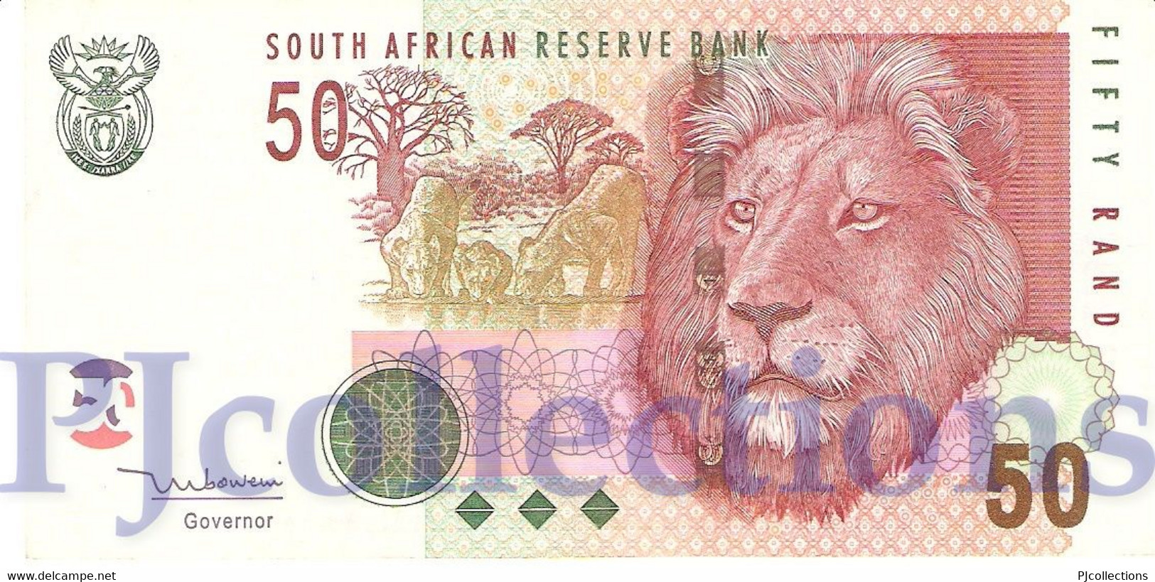 SOUTH AFRICA 50 RAND 2005 PICK 130a AUNC - Afrique Du Sud