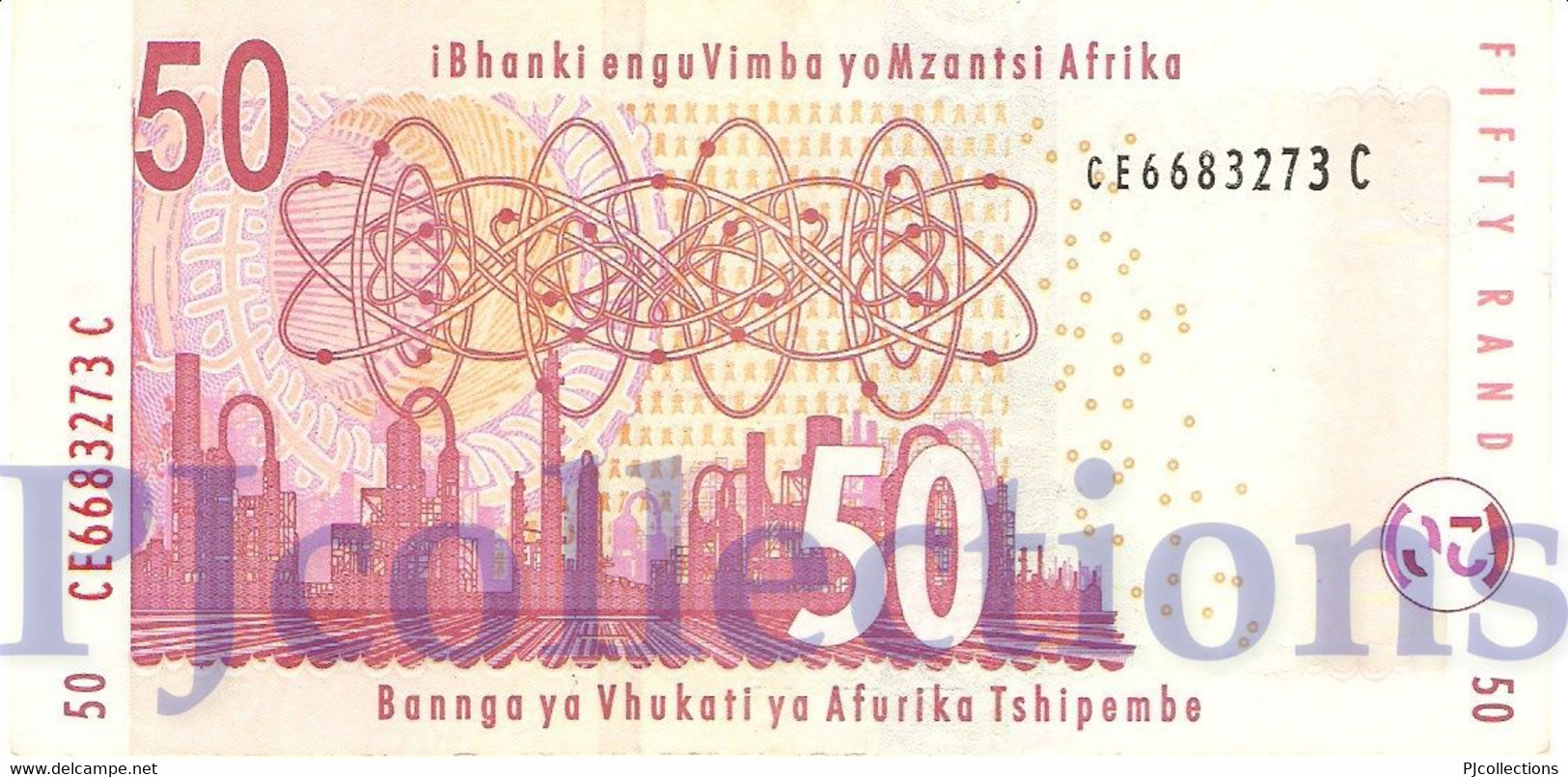 SOUTH AFRICA 50 RAND 2005 PICK 130a AUNC - Südafrika