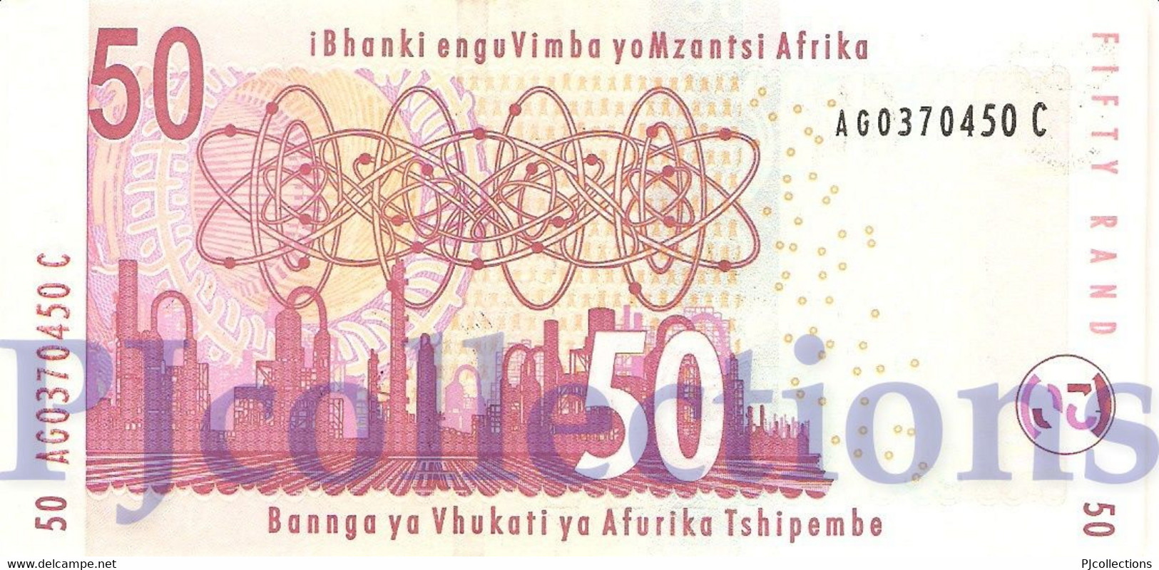 SOUTH AFRICA 50 RAND 2005 PICK 130a UNC - Afrique Du Sud