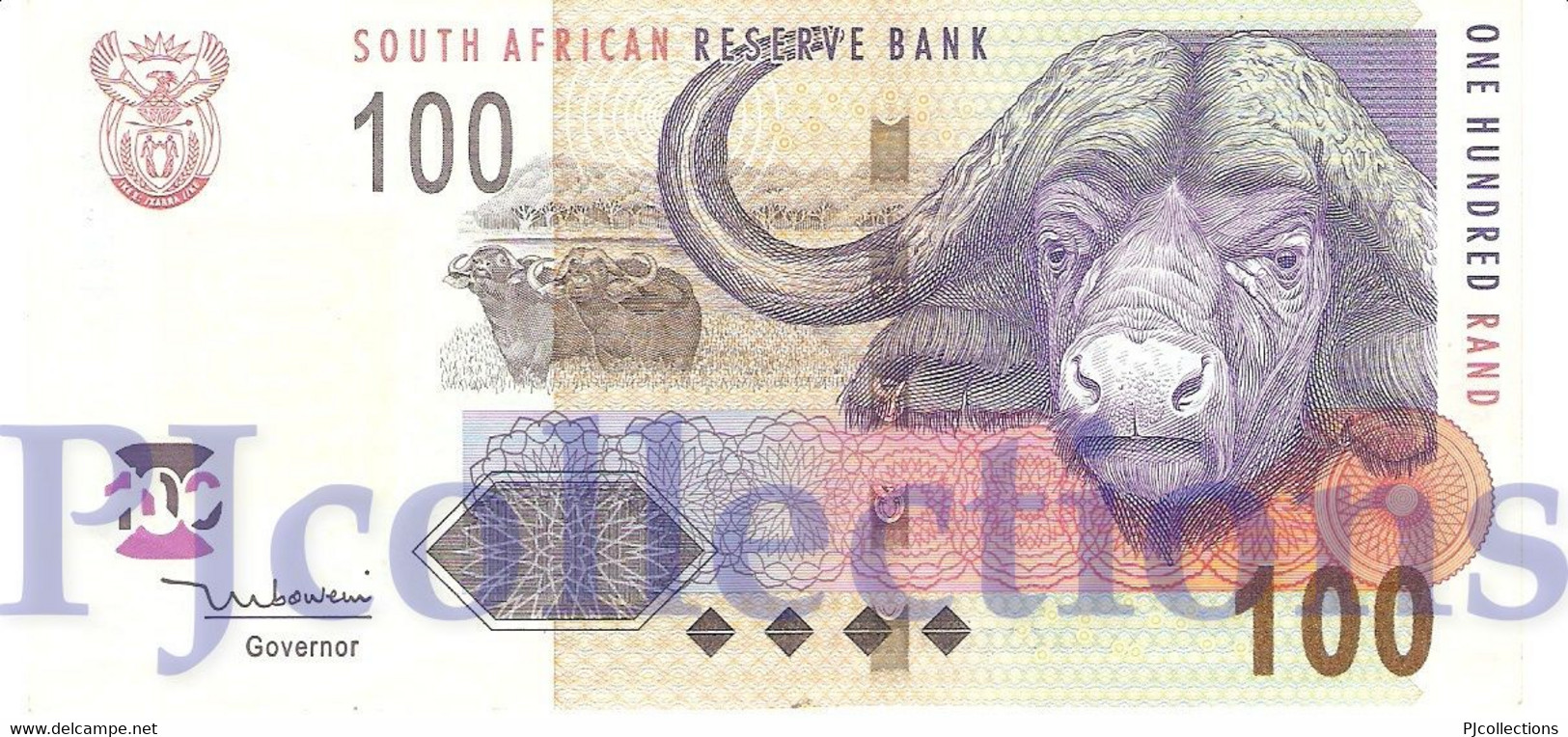 SOUTH AFRICA 100 RAND 2005 PICK 131a AU+ - Afrique Du Sud