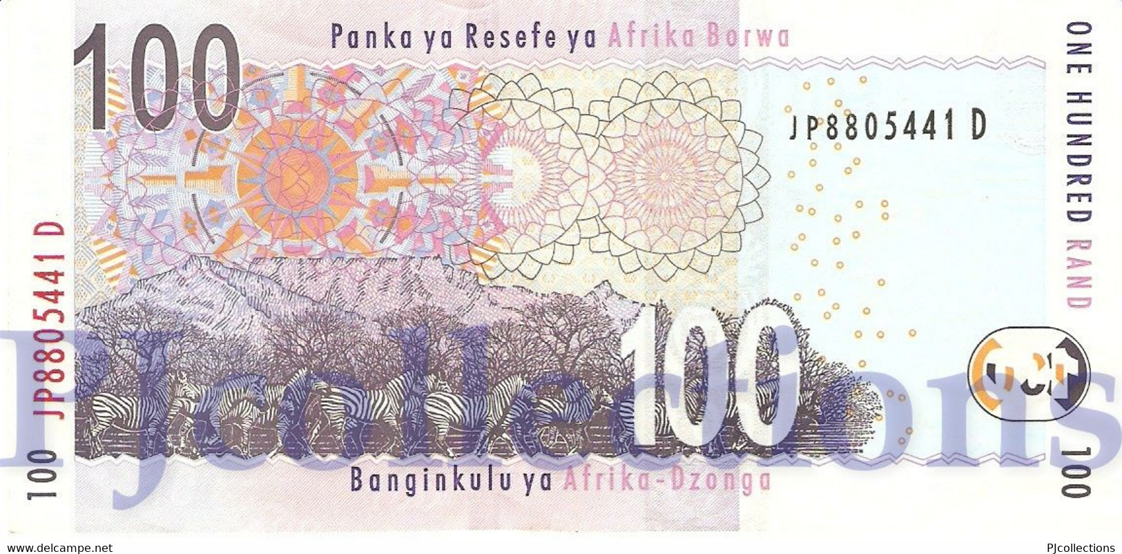 SOUTH AFRICA 100 RAND 2005 PICK 131a AU+ - South Africa