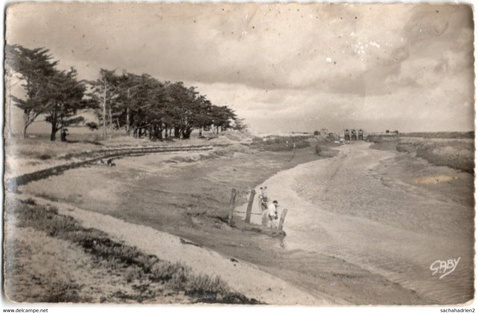 44. Pf. BOURGNEUF-EN-RETZ. L'Anse De La Pointe Aux Sables. 20 - Bourgneuf-en-Retz