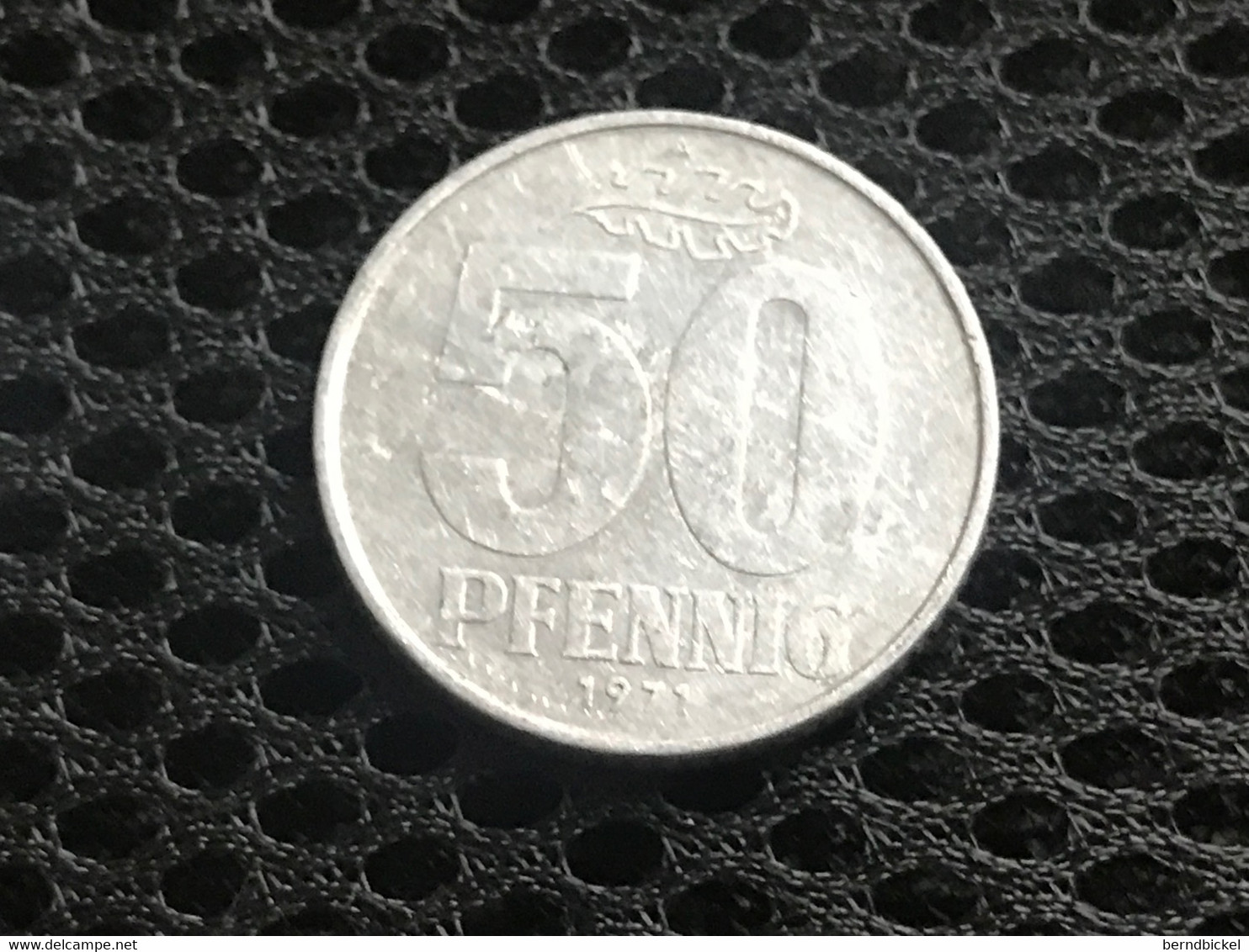 Münze Münzen Umlaufmünze Deutschland DDR 50 Pfennig 1971 - 50 Pfennig