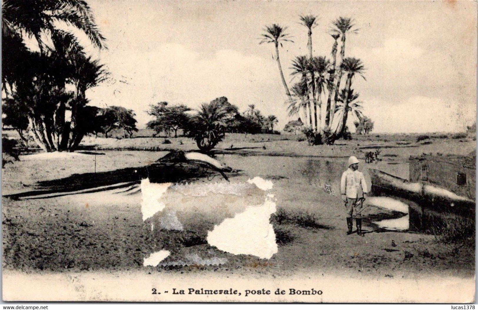 NIGER - LA PALMERAIE - Poste De Bombo - Niger