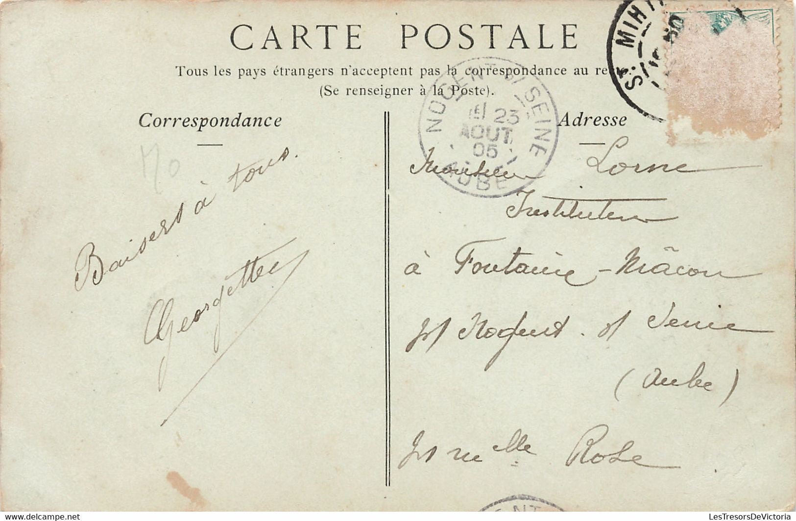 CPA - France - Saint-Mihiel - La Rue Des Carmes - Collection N.D. Photo - Animé - Oblitéré Nogent Sur Seine 1905 - Felix - Saint Mihiel