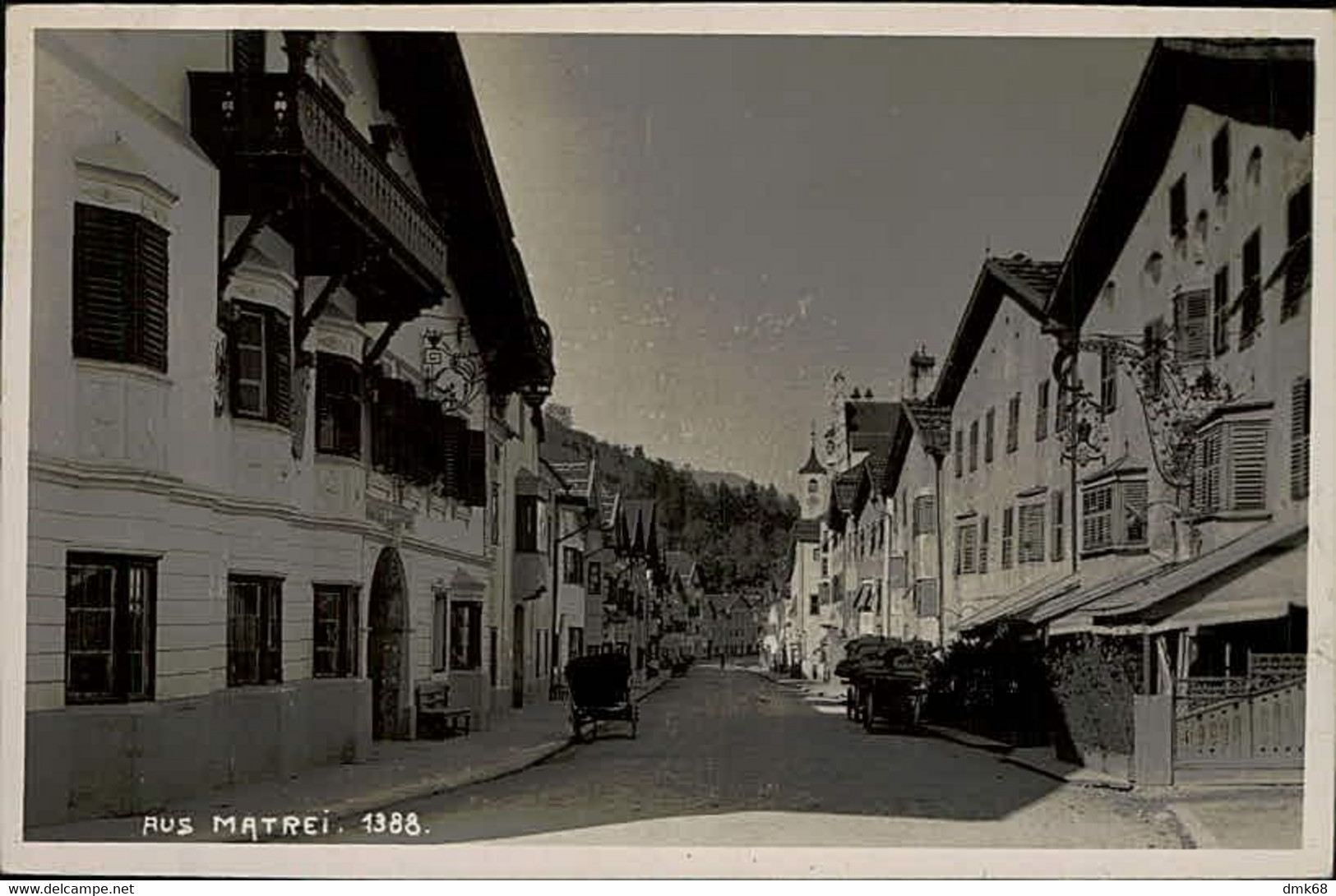 AUSTRIA - AUS  MATREI - FOTO STOCKHAMMER - RPPC POSTCARD 1940s (15528) - Matrei In Osttirol