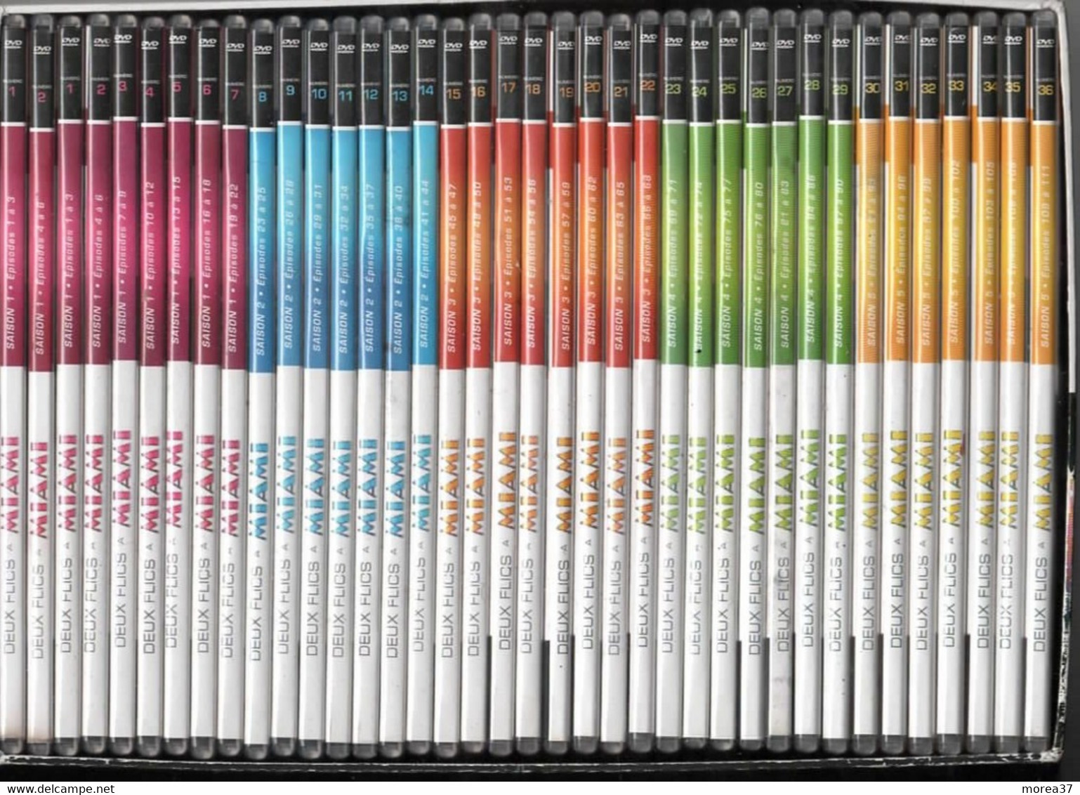 DEUX FLICS A MIAMI  Intégrale (38 Dvds)  Avec DON JOHNSON   C28 - TV Shows & Series