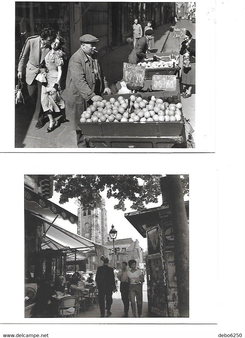 2 Cartes DOISNEAU Les Oranges De La Rue Mazarine - St Germain Des Prés - Doisneau