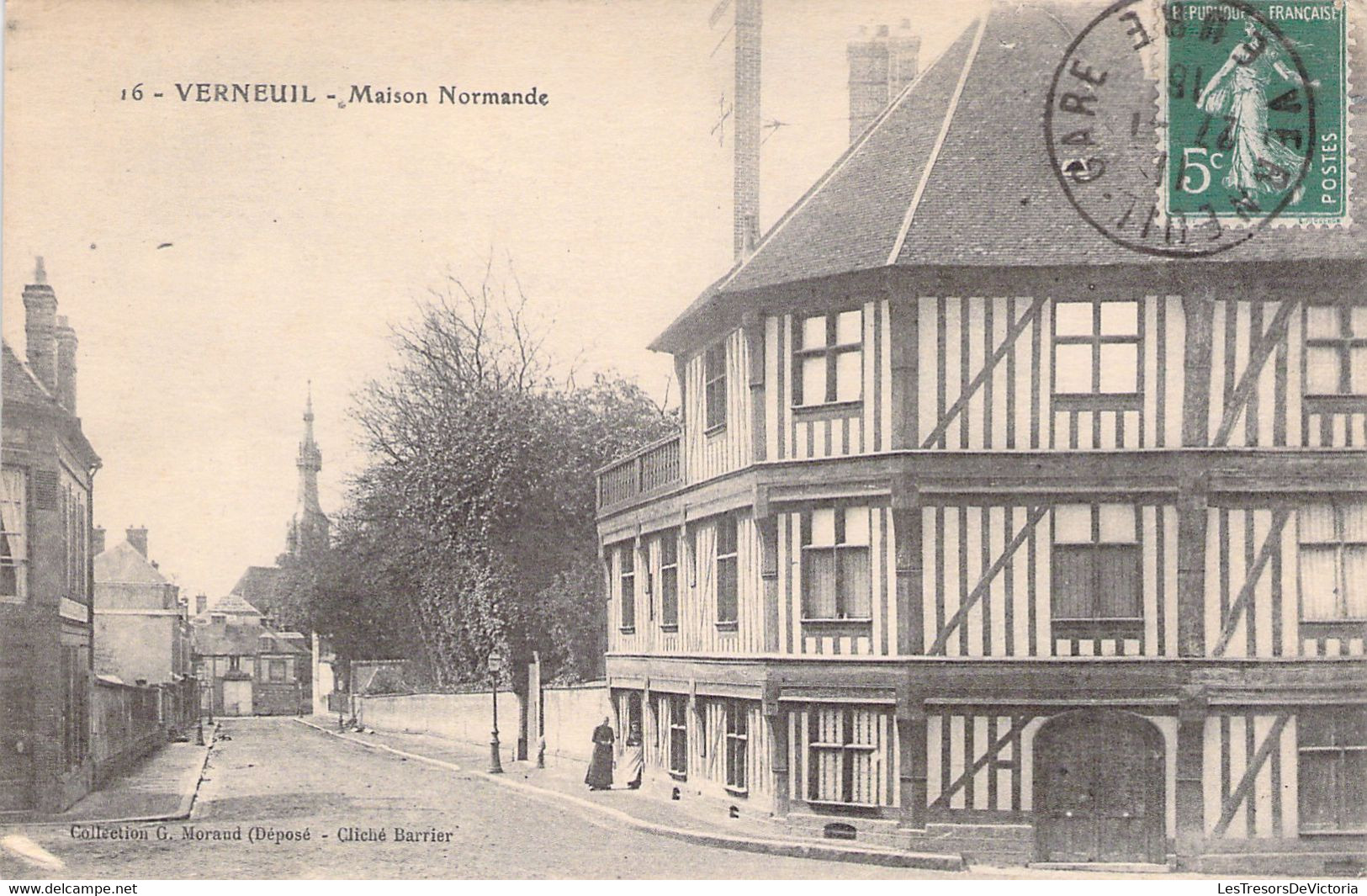 CPA FRANCE - 27 - VERNEUIL - Maison Normande - Edition G Moraud - Verneuil-sur-Avre
