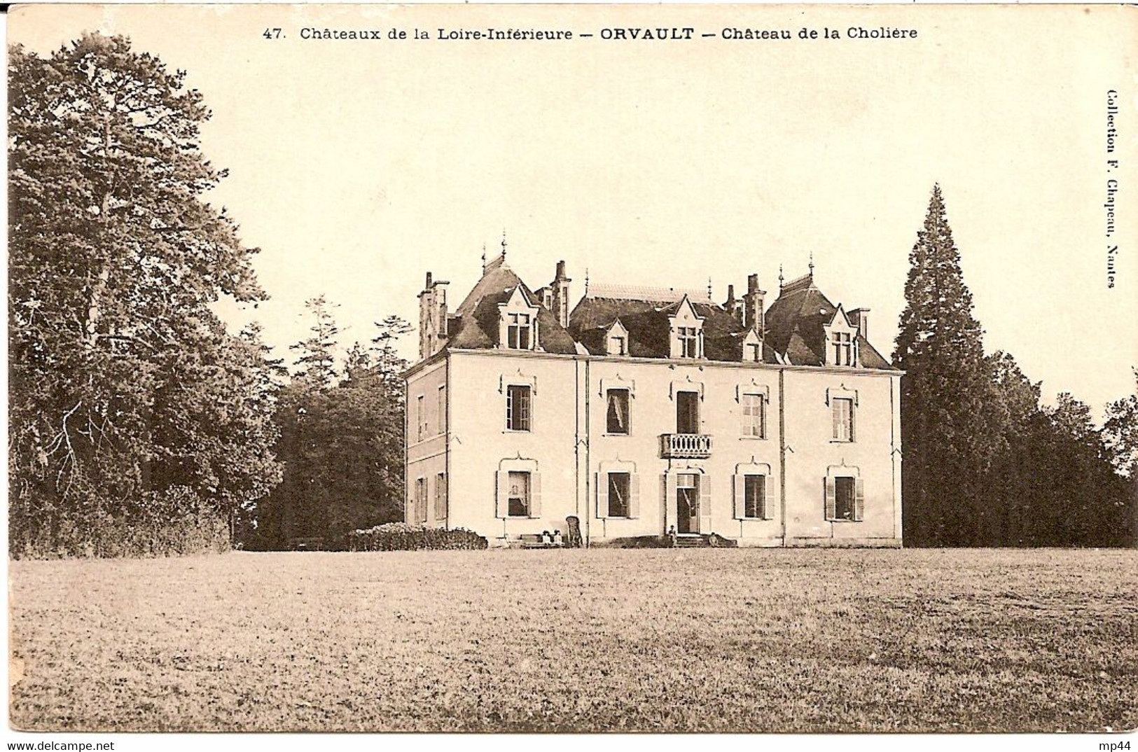 1H9 --- 44 ORVAULT Château De La Cholière - Orvault